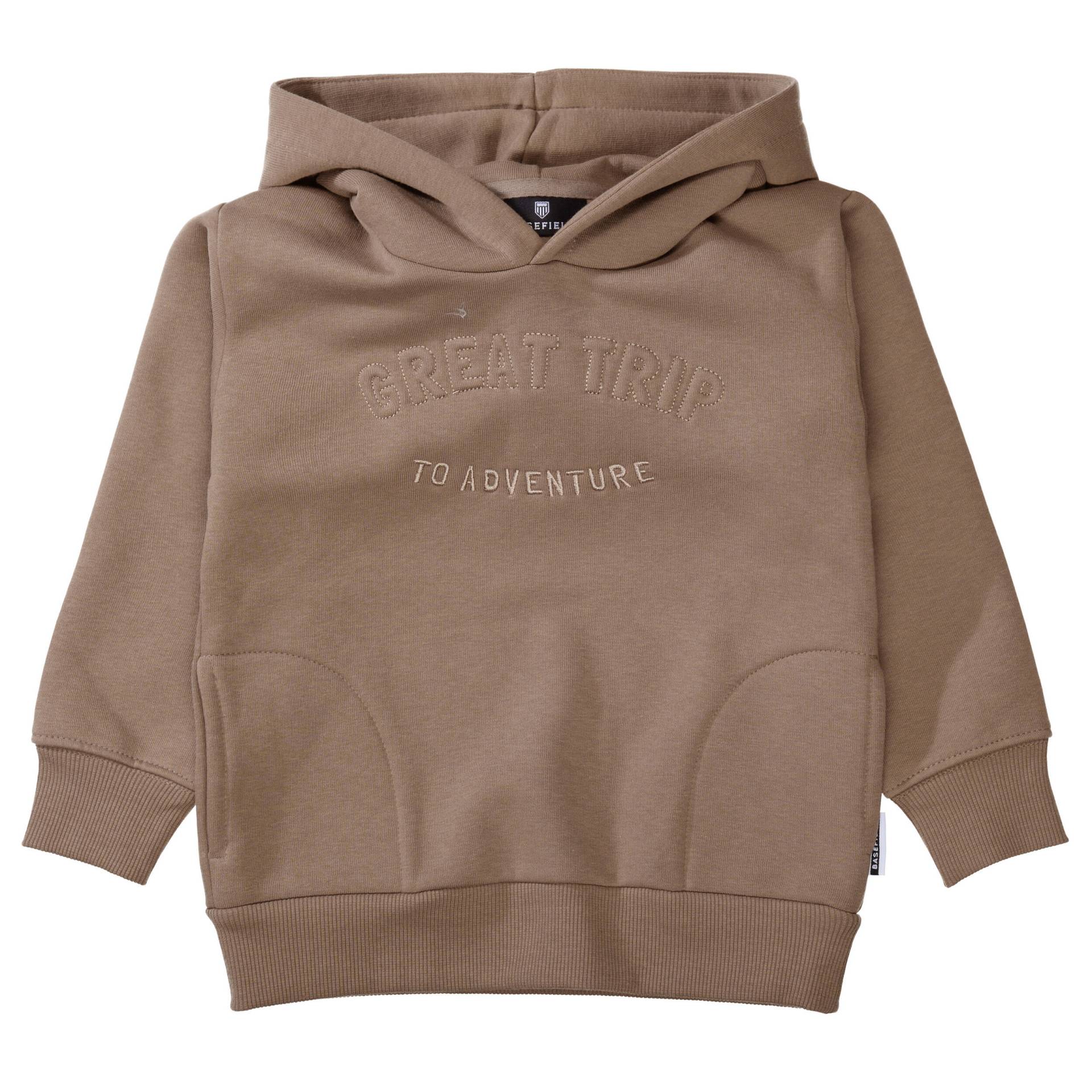 BASEFIELD - Kn.-Hoodie Oversized hazel von BASEFIELD