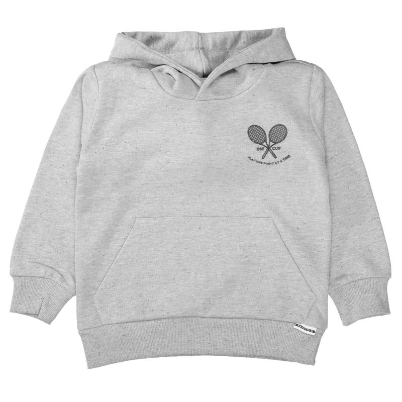 BASEFIELD - Kn.-Hoodie light grey mel. napp von BASEFIELD