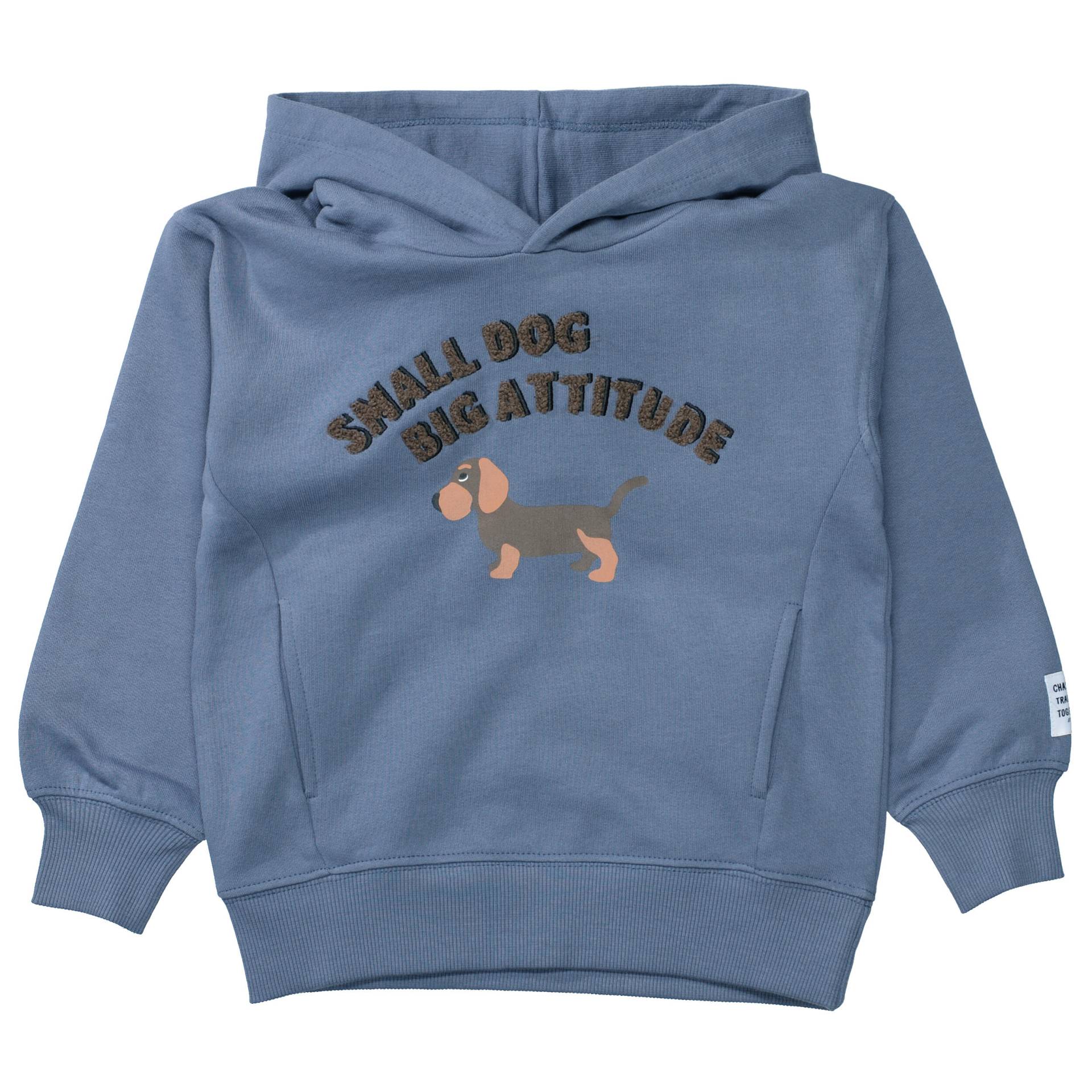 BASEFIELD - Kn.-Hoodie ocean blue von BASEFIELD