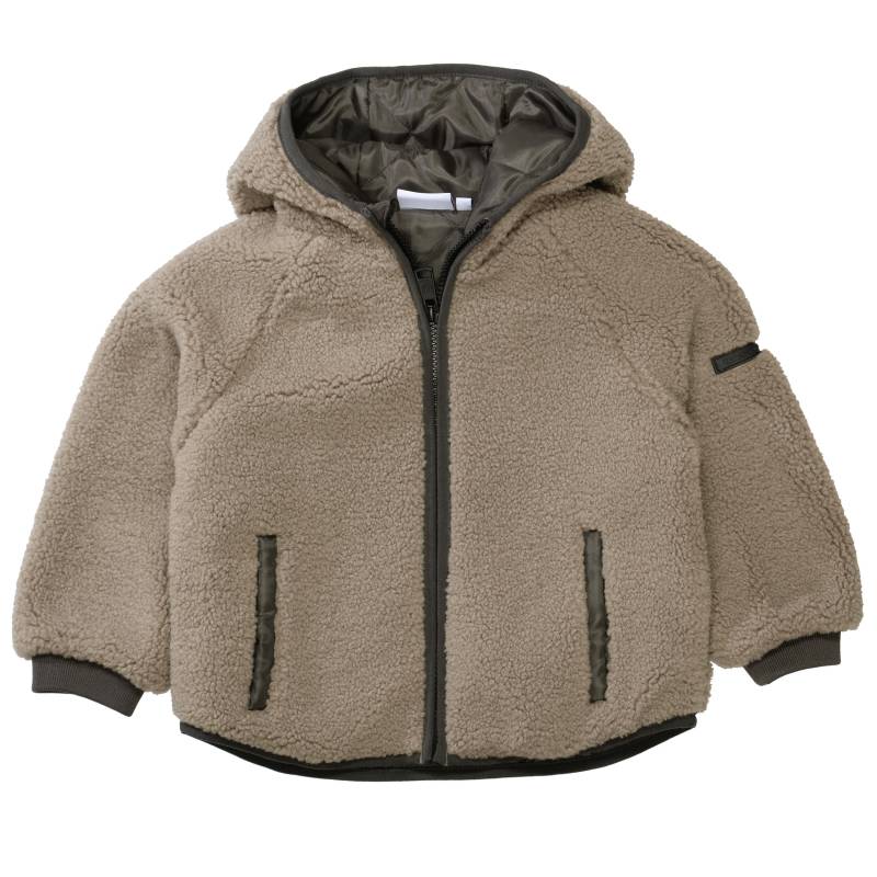 BASEFIELD - Kn.-Plüsch Jacke coffee von BASEFIELD