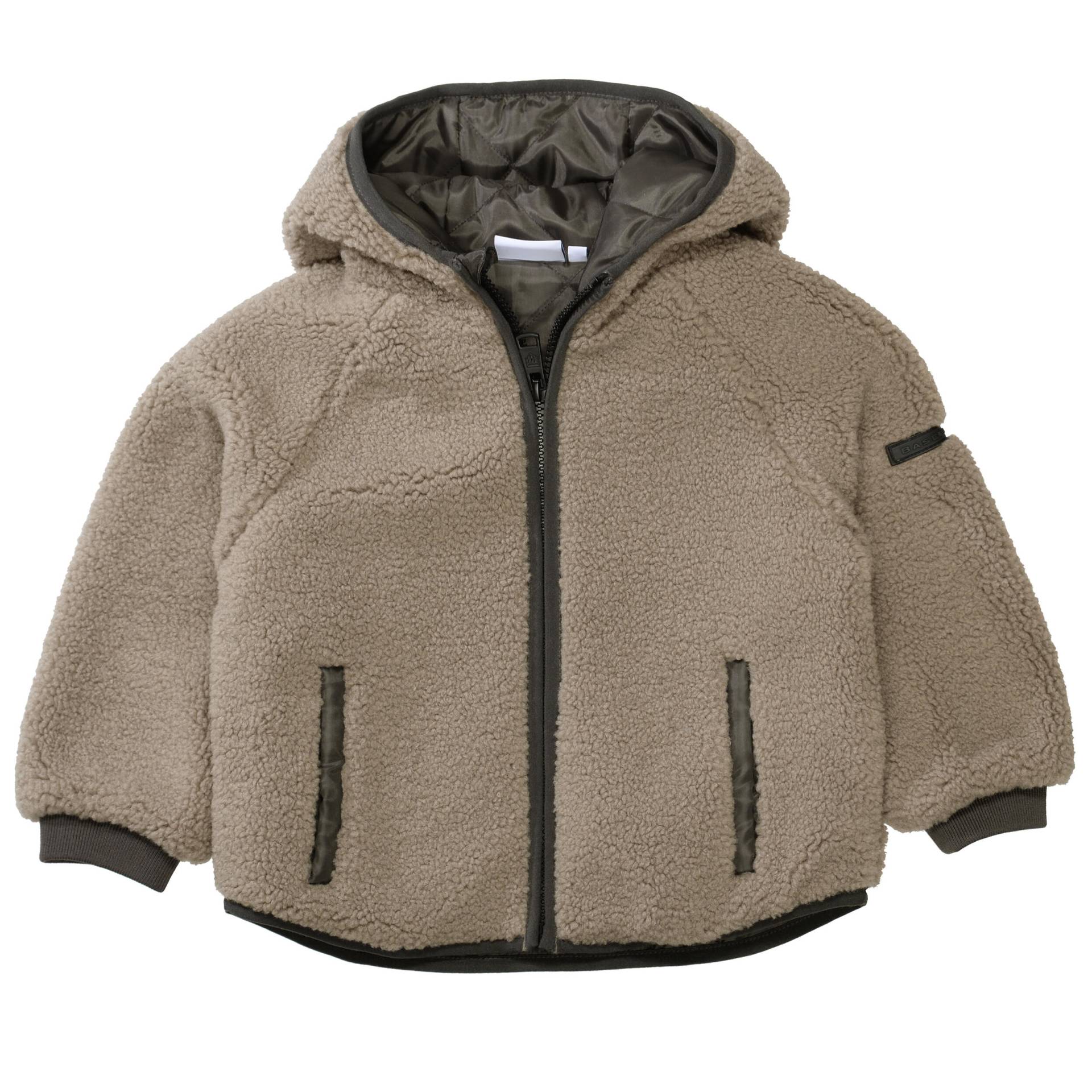 BASEFIELD - Kn.-Plüsch Jacke coffee von BASEFIELD