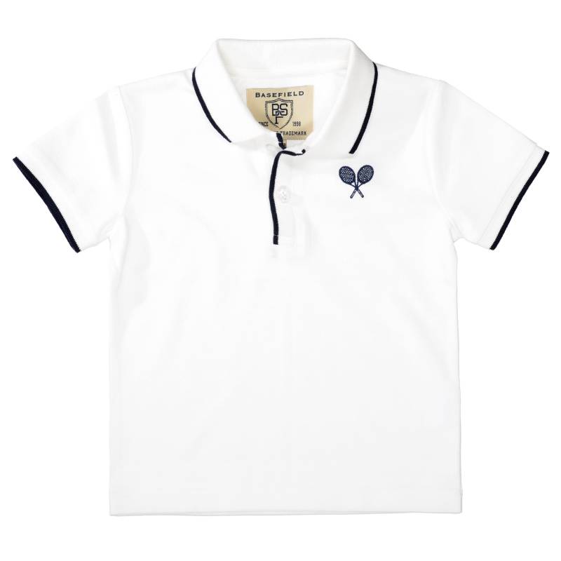 BASEFIELD - Kn.-Poloshirt offwhite von BASEFIELD