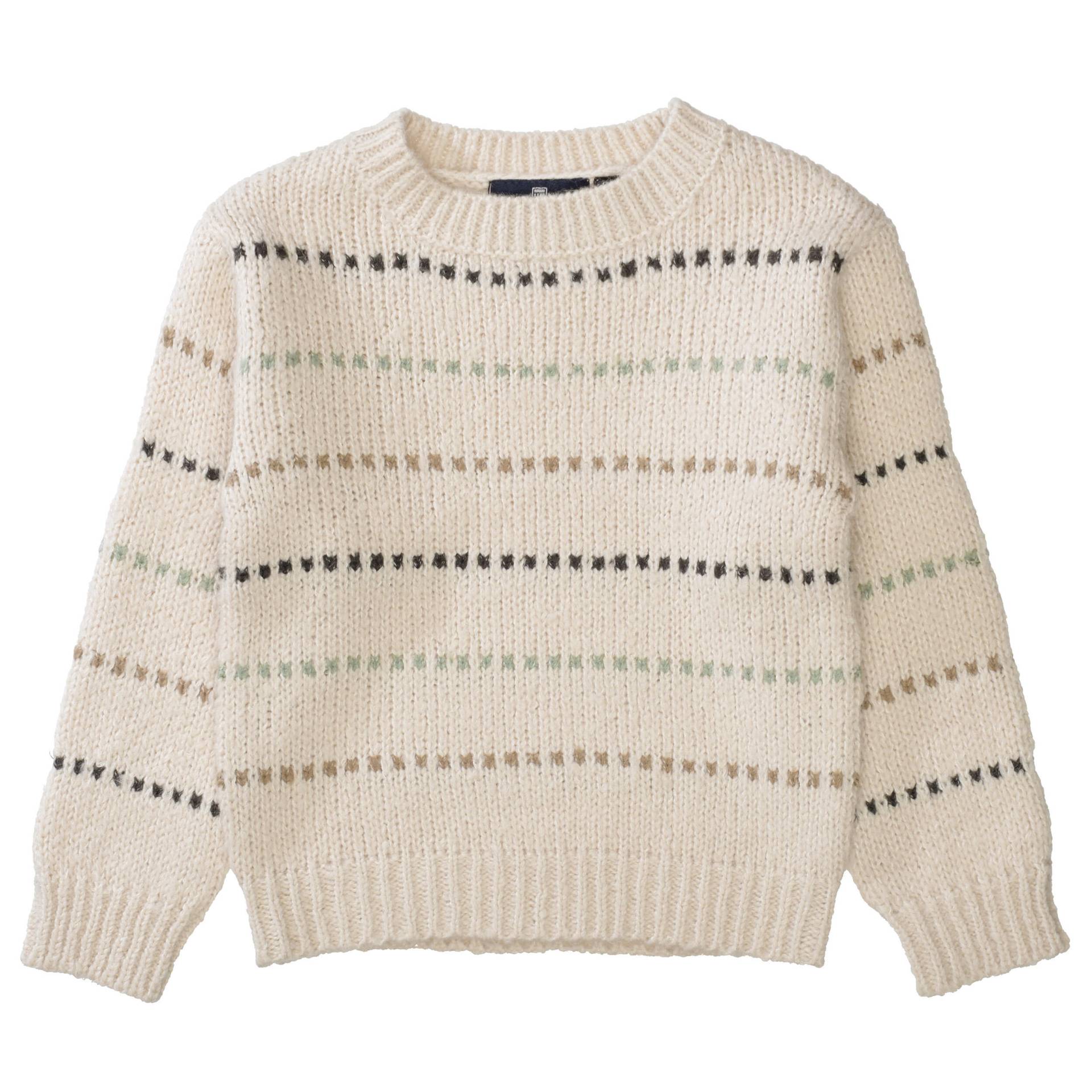 BASEFIELD - Kn.-Pullover beige mel. von BASEFIELD