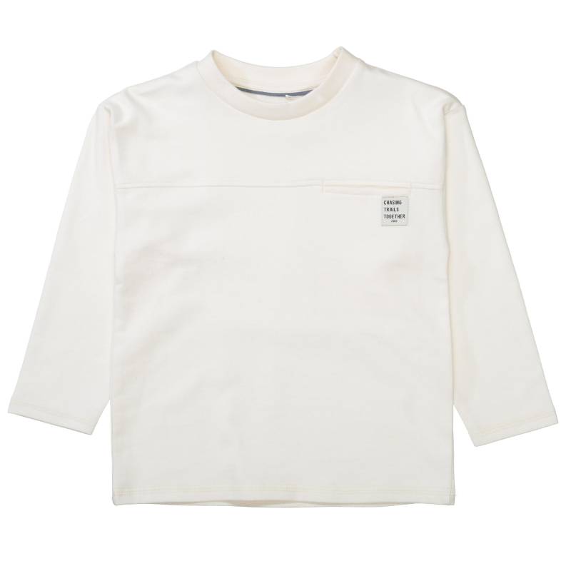 BASEFIELD - Kn.-Shirt cotton white von BASEFIELD
