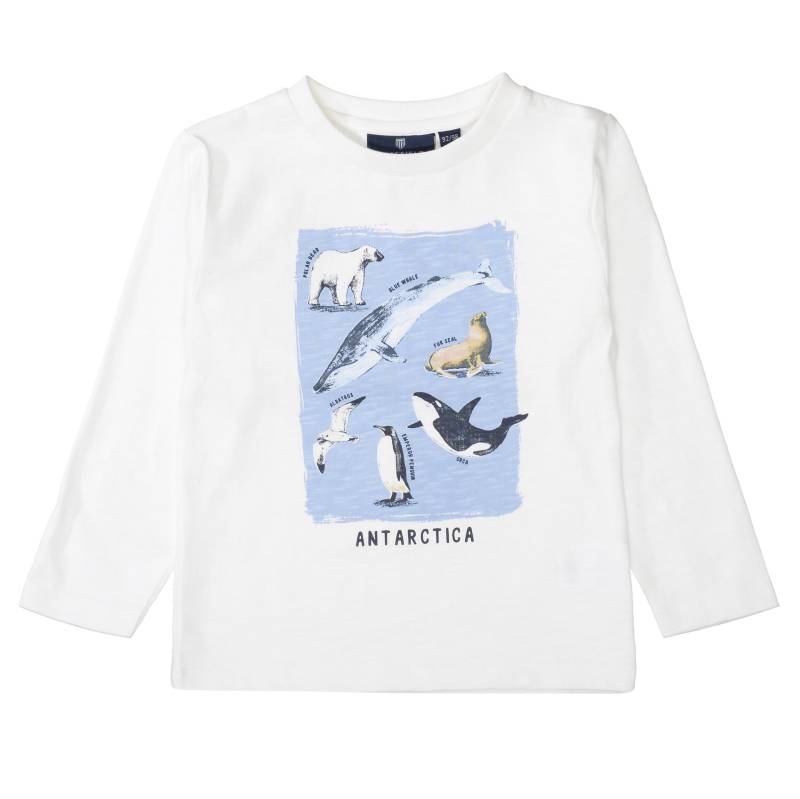 BASEFIELD - Kn.-Shirt soft white von BASEFIELD