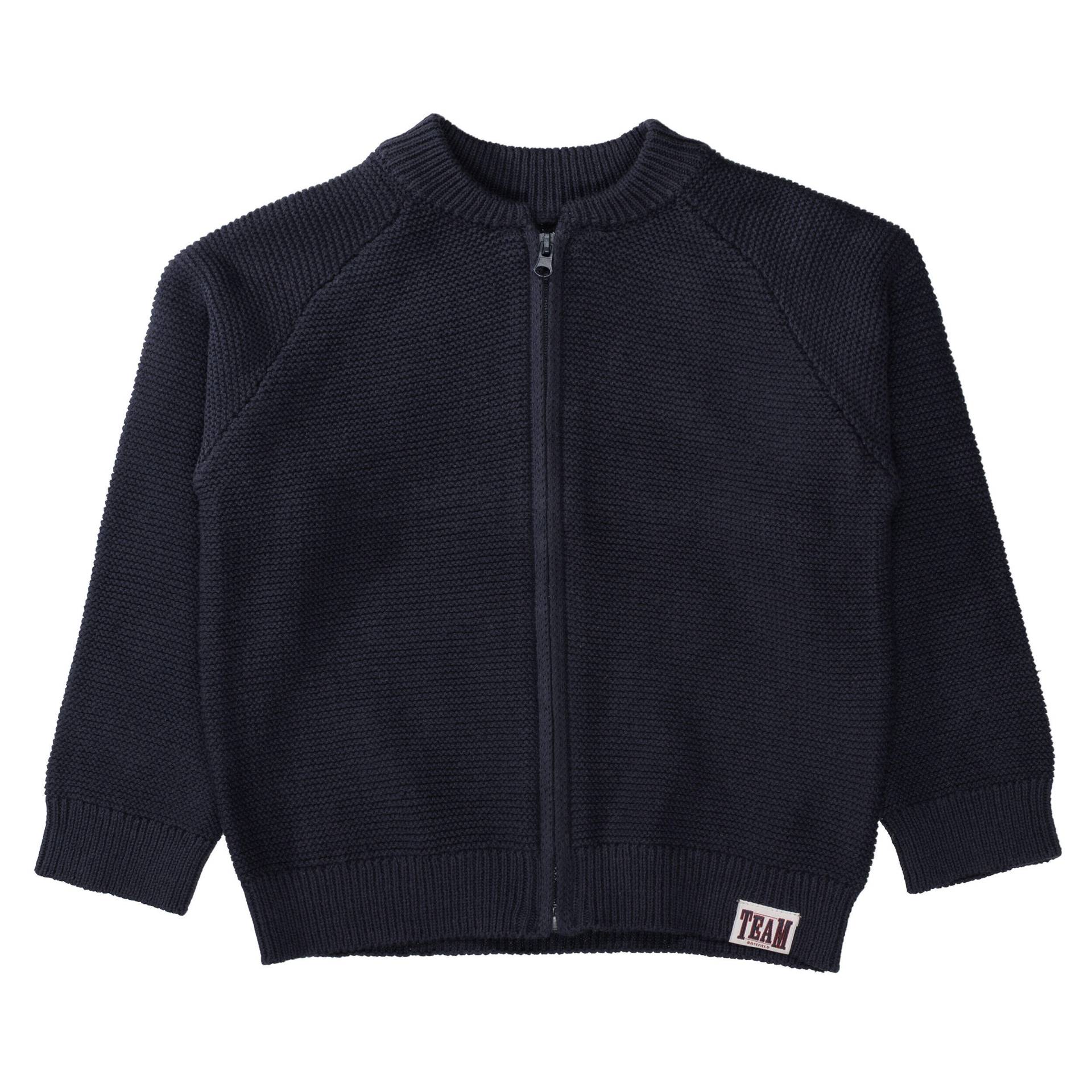 BASEFIELD - Kn.-Strickjacke marine von BASEFIELD
