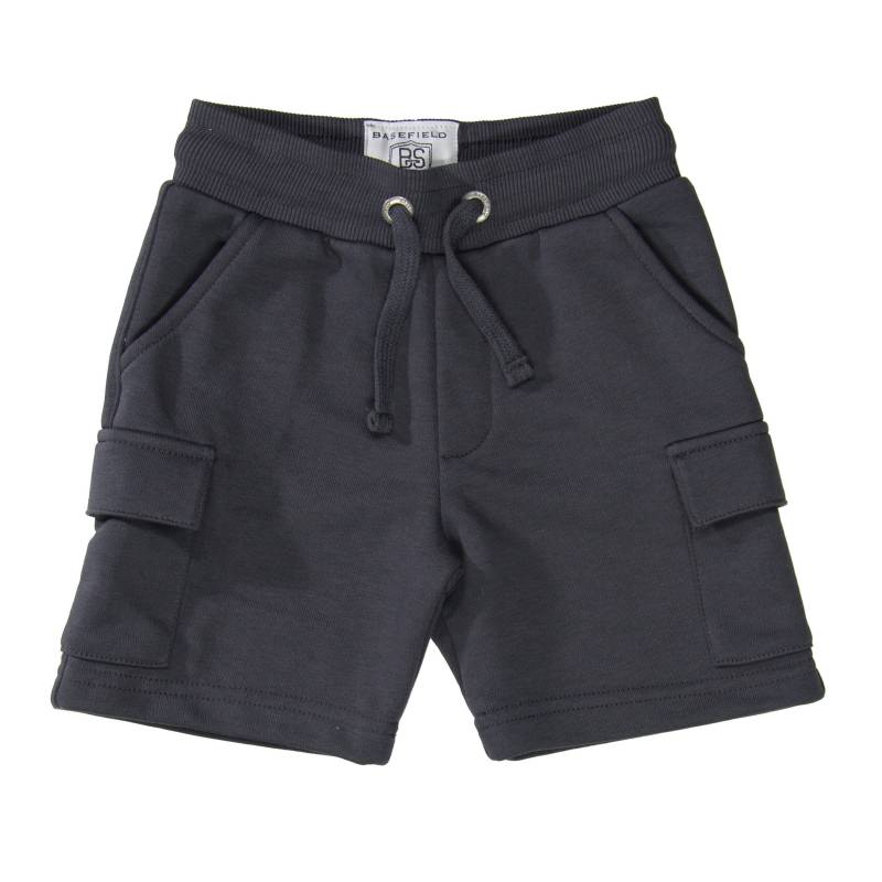 BASEFIELD - Kn.-Sweatbermuda dark grey von BASEFIELD