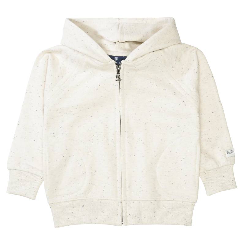 BASEFIELD - Kn.-Sweatjacke bright beige neppy von BASEFIELD