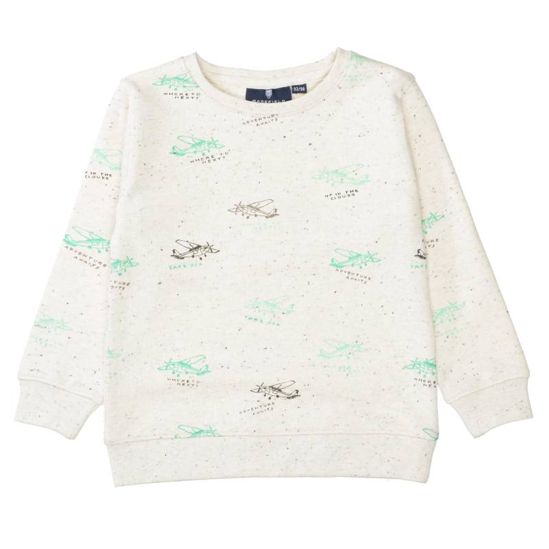 BASEFIELD - Kn.-Sweatshirt bright beige neppy von BASEFIELD