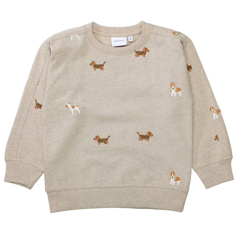 BASEFIELD - Kn.-Sweatshirt hazel mel. aop von BASEFIELD
