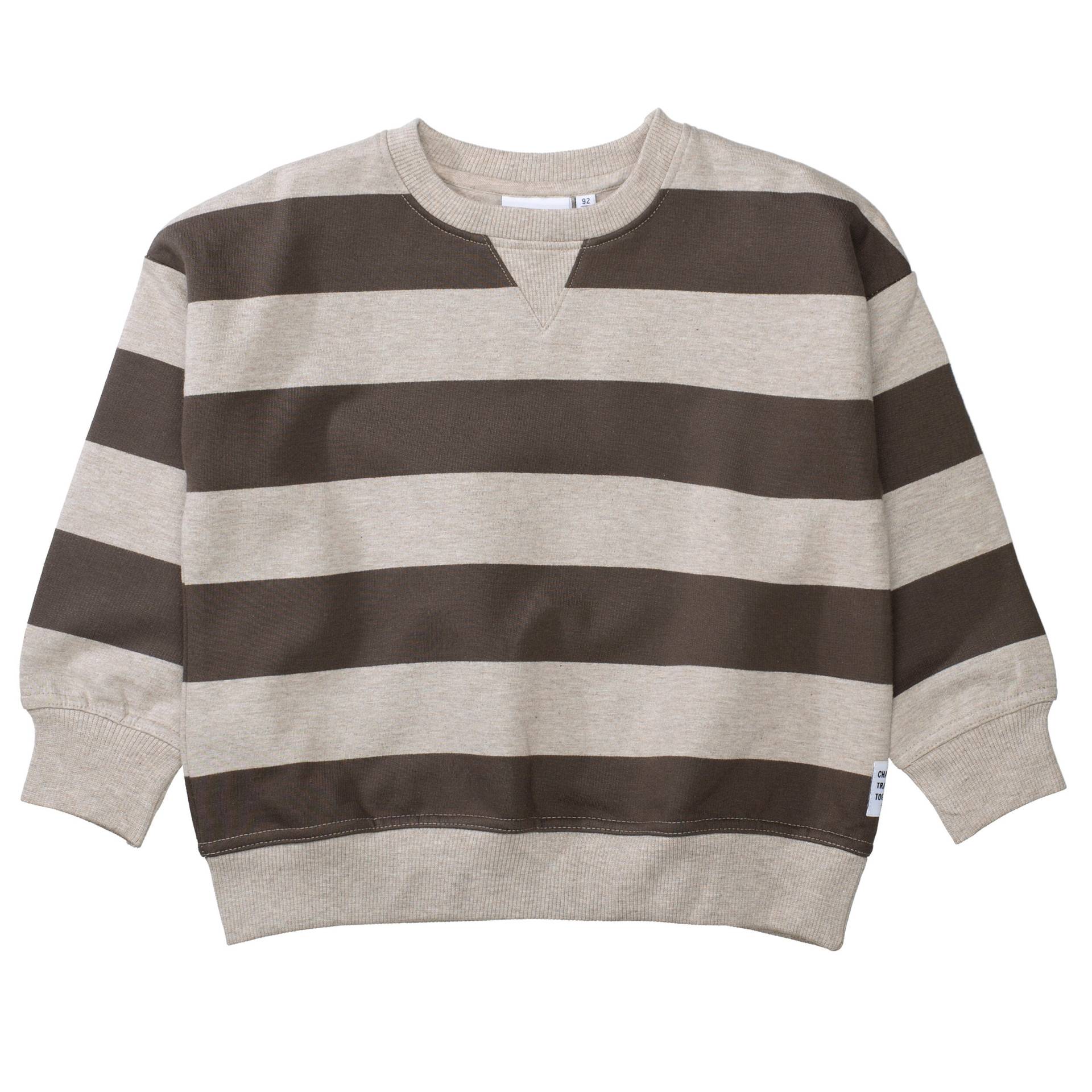 BASEFIELD - Kn.-Sweatshirt hazel mel. str. von BASEFIELD
