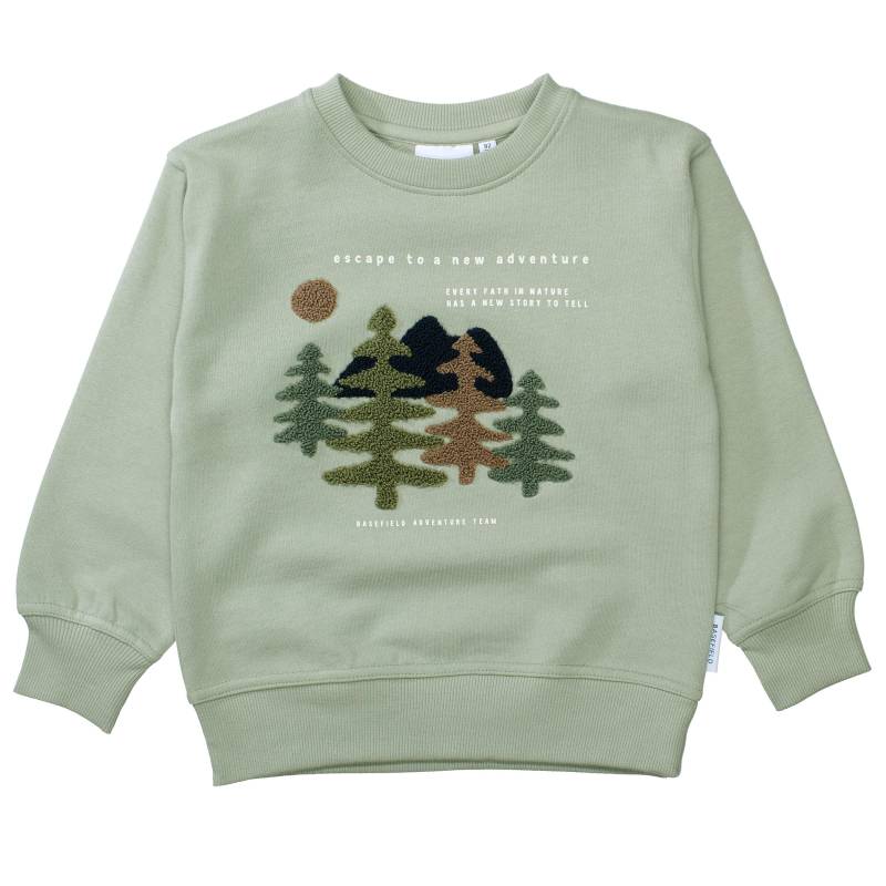BASEFIELD - Kn.-Sweatshirt soft khaki von BASEFIELD