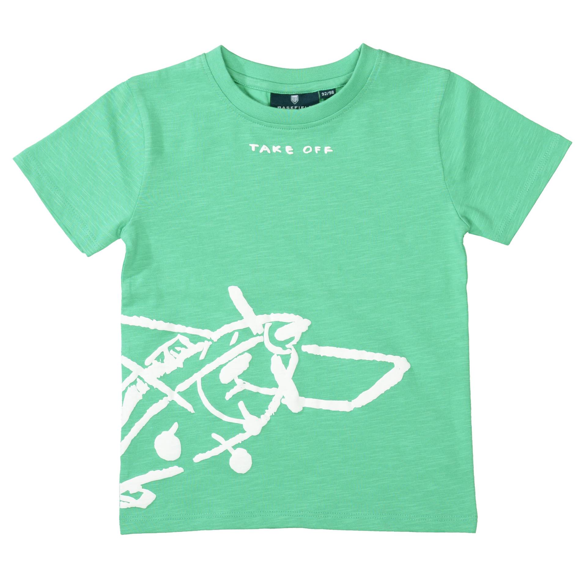 BASEFIELD - Kn.-T-Shirt apple green von BASEFIELD