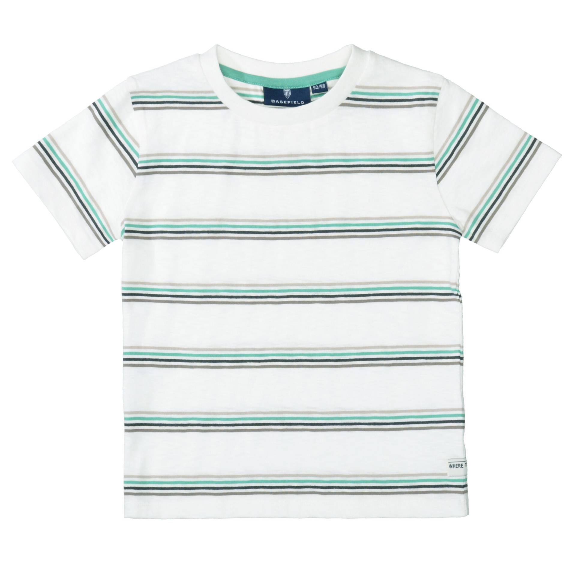 BASEFIELD - Kn.-T-Shirt cream white str. von BASEFIELD