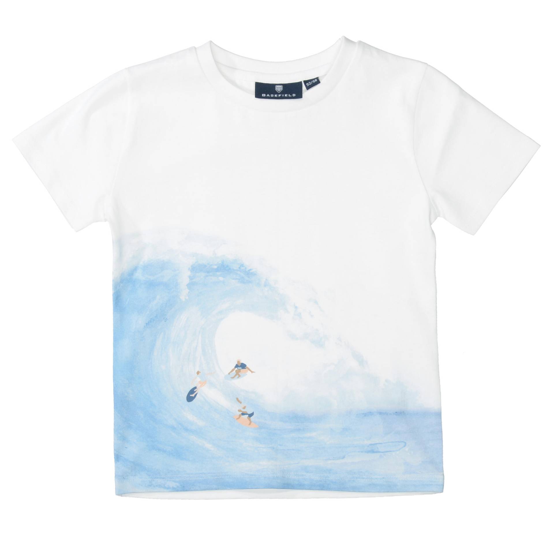 BASEFIELD - Kn.-T-Shirt cream white von BASEFIELD