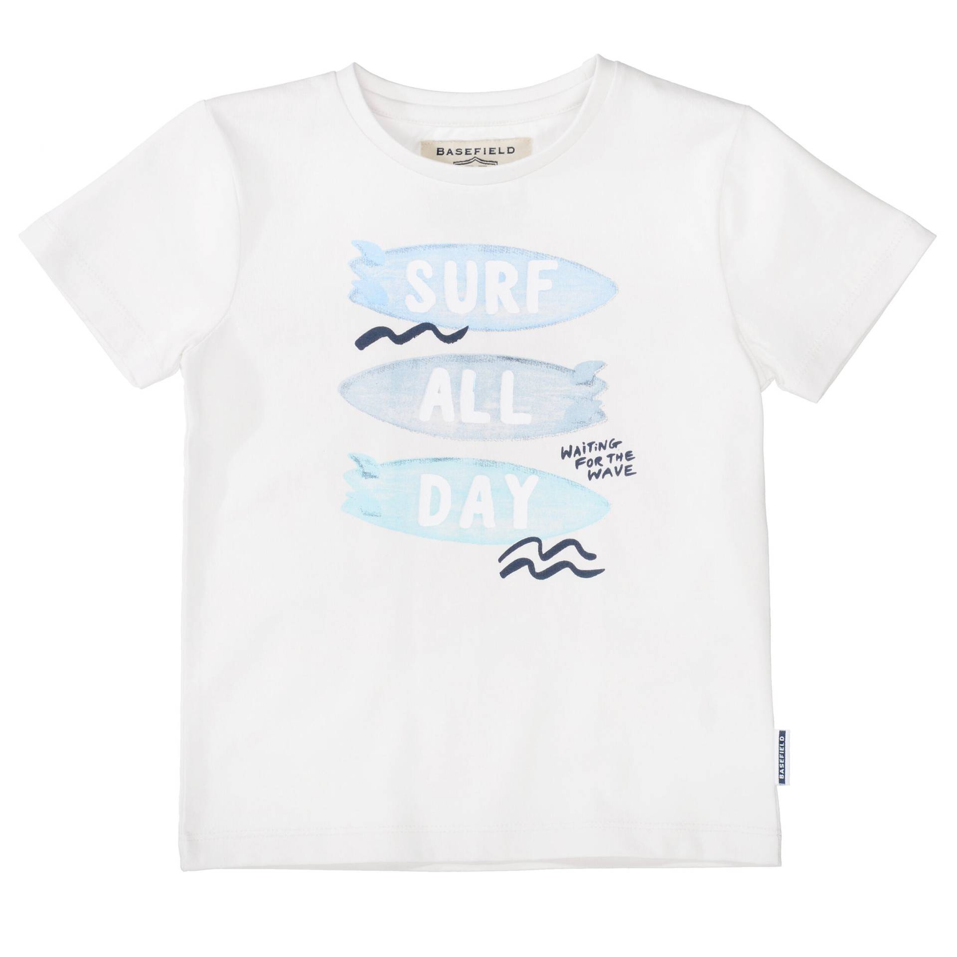 BASEFIELD - Kn.-T-Shirt light beige von BASEFIELD