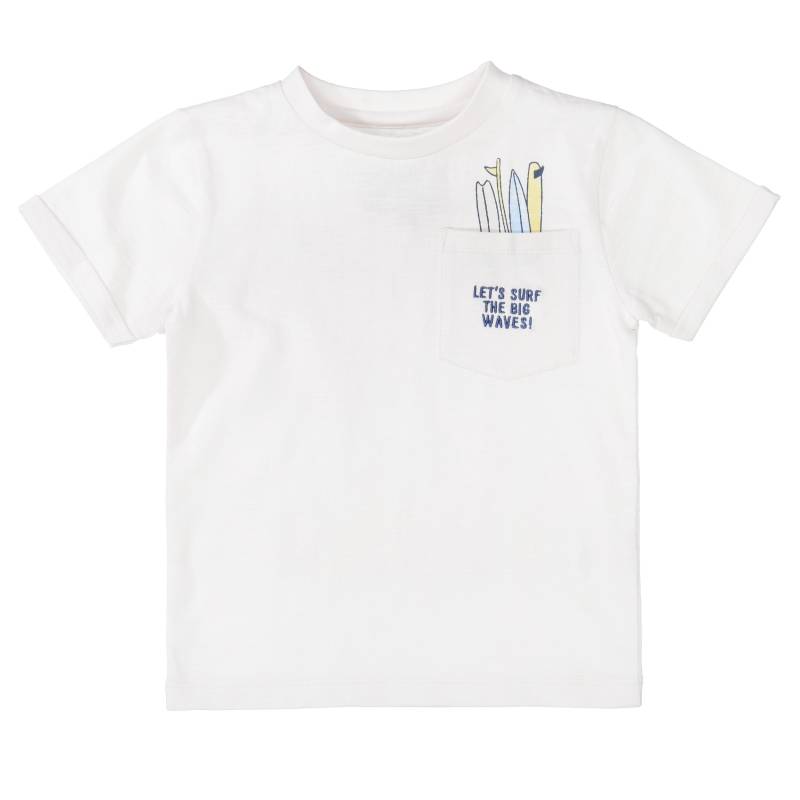 BASEFIELD - Kn.-T-Shirt light beige von BASEFIELD