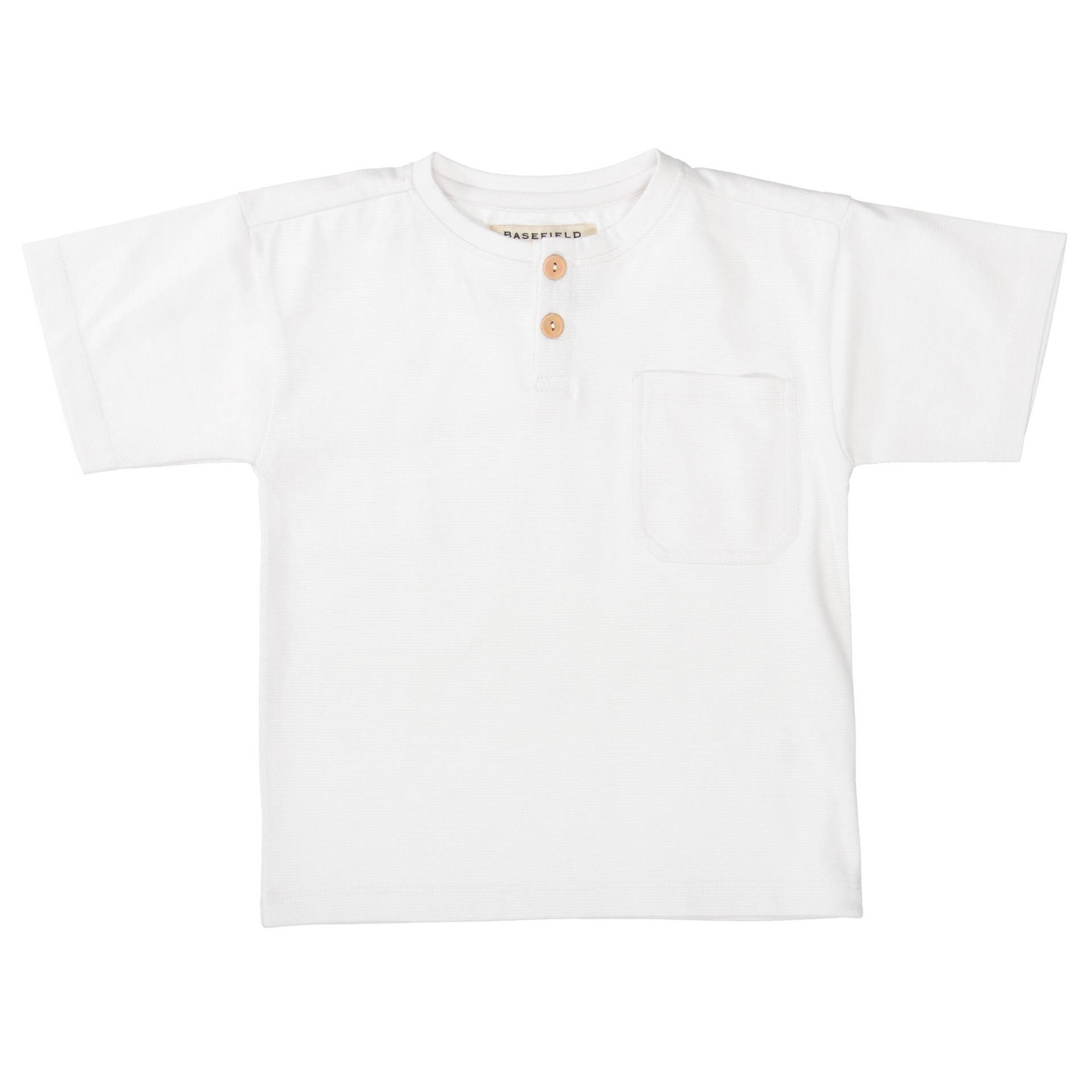 BASEFIELD - Kn.-T-Shirt light beige von BASEFIELD