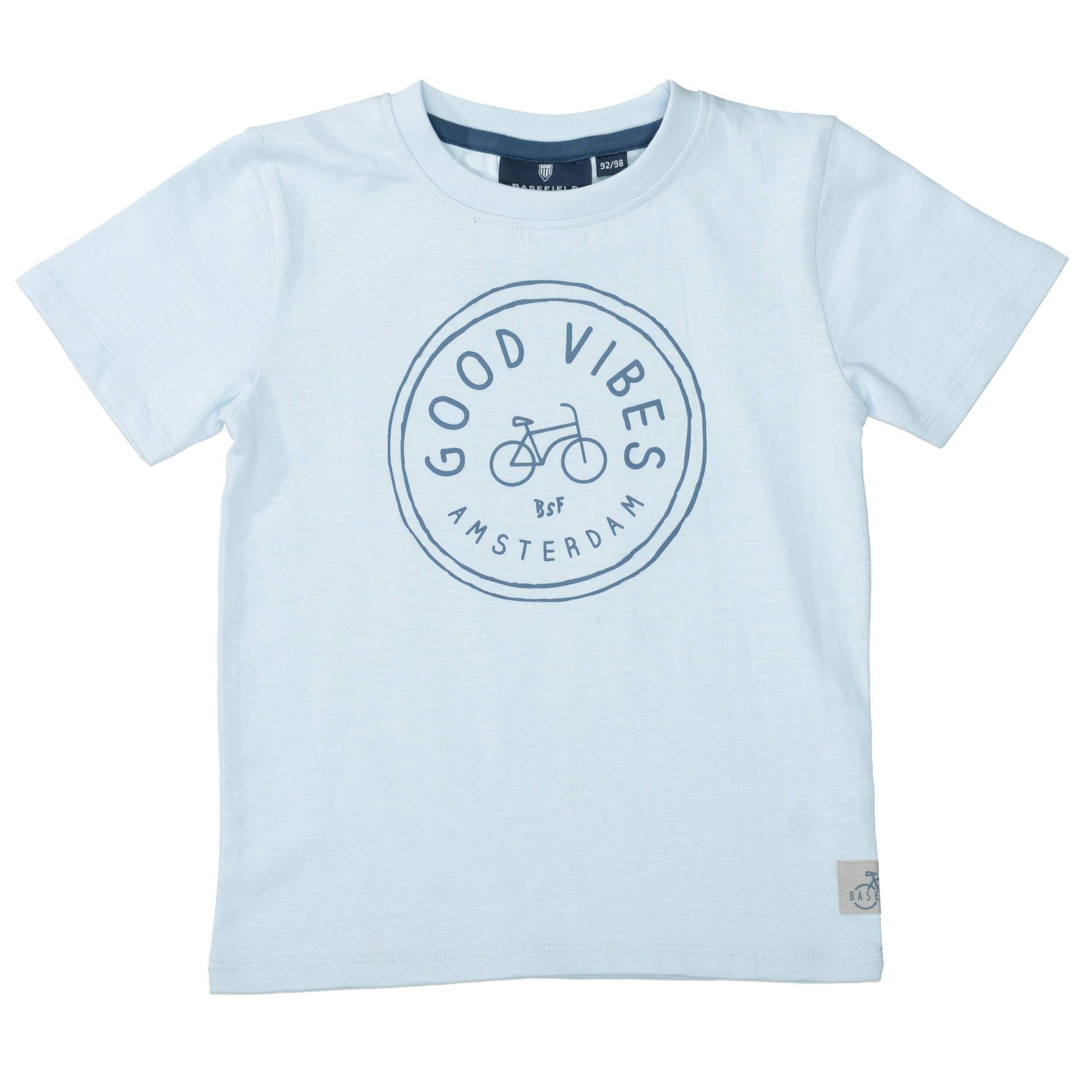 BASEFIELD - Kn.-T-Shirt light sky von BASEFIELD