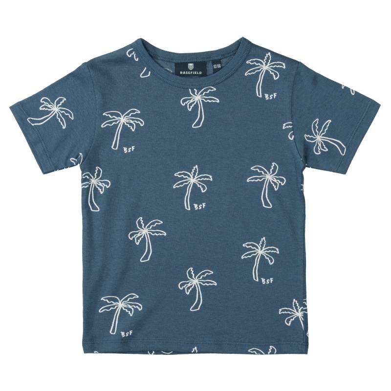 BASEFIELD - Kn.-T-Shirt night blue aop von BASEFIELD