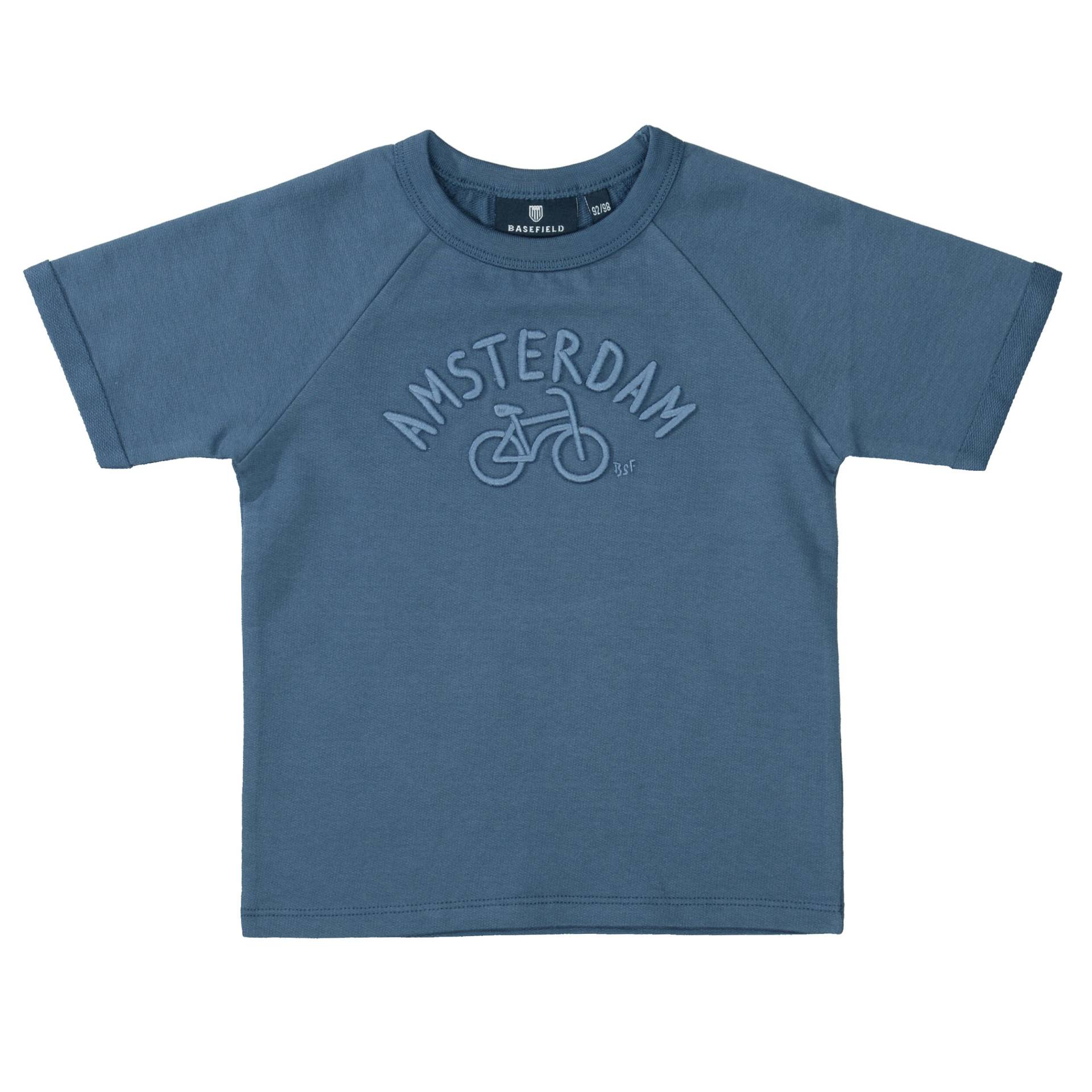 BASEFIELD - Kn.-T-Shirt night blue von BASEFIELD