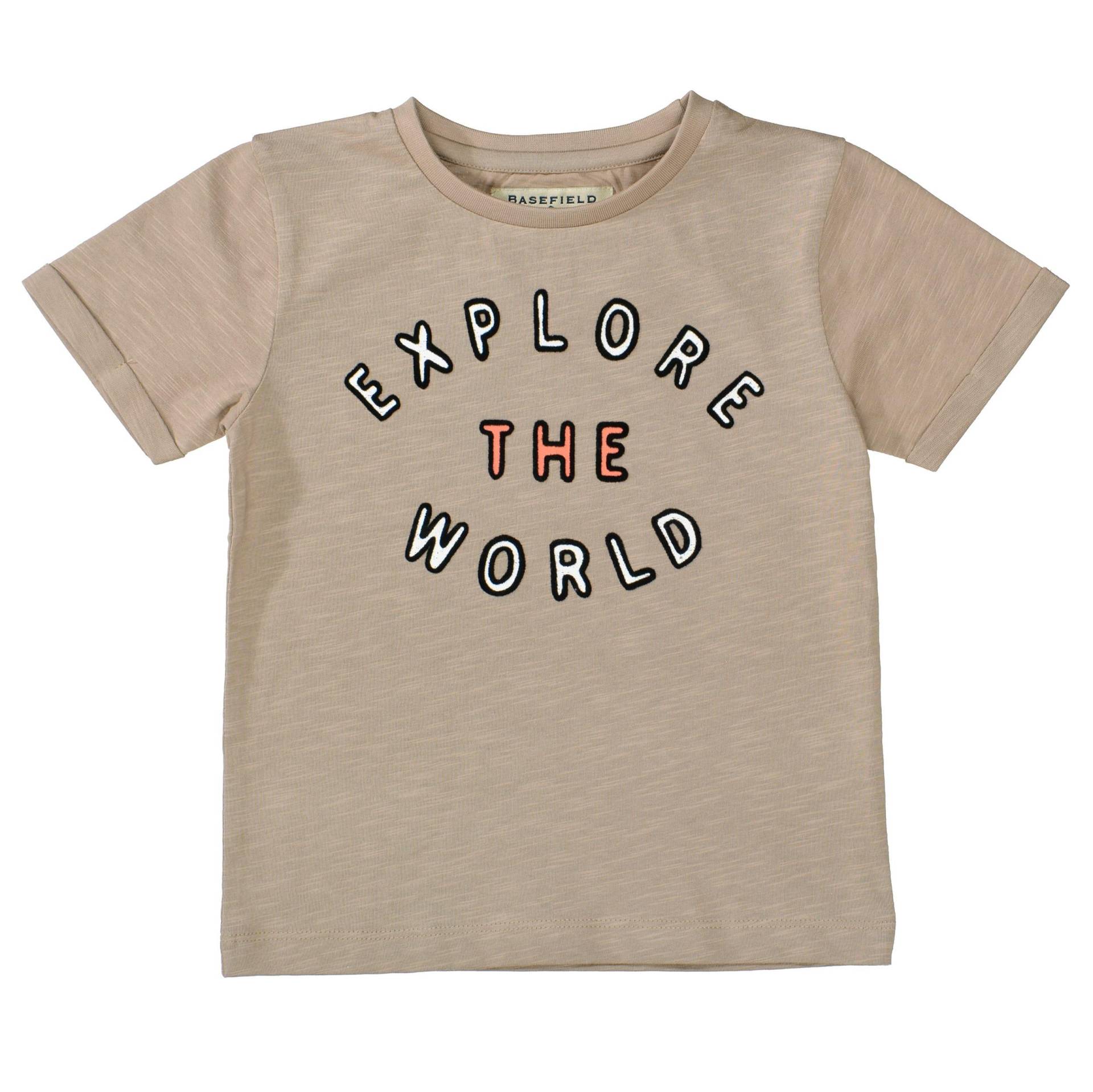 BASEFIELD - Kn.-T-Shirt toffee von BASEFIELD