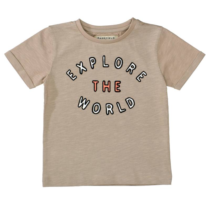 BASEFIELD - Kn.-T-Shirt toffee von BASEFIELD