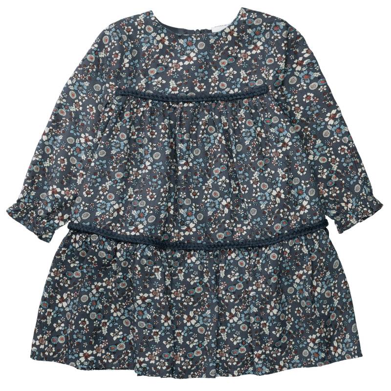 BASEFIELD - Md.-Kleid deep marine aop von BASEFIELD