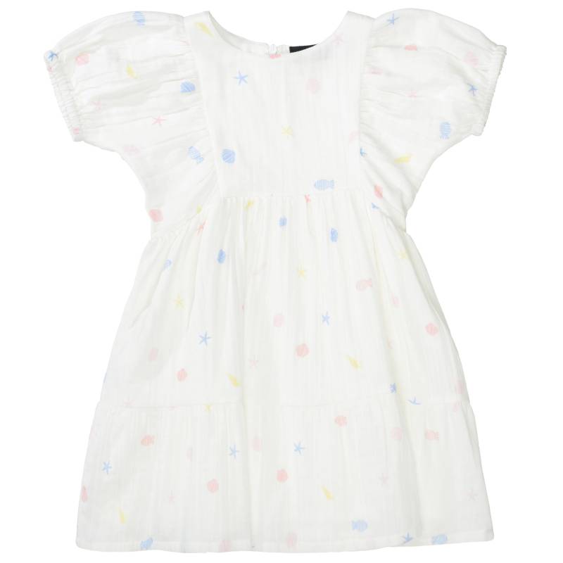 BASEFIELD - Md.-Kleid ivory aop von BASEFIELD