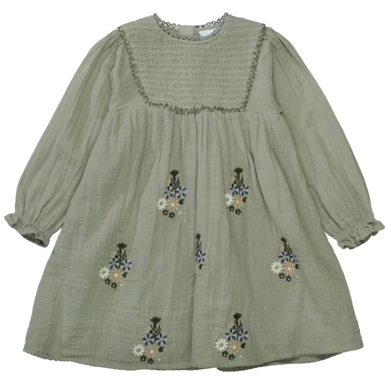 BASEFIELD - Md.-Kleid pastel olive von BASEFIELD