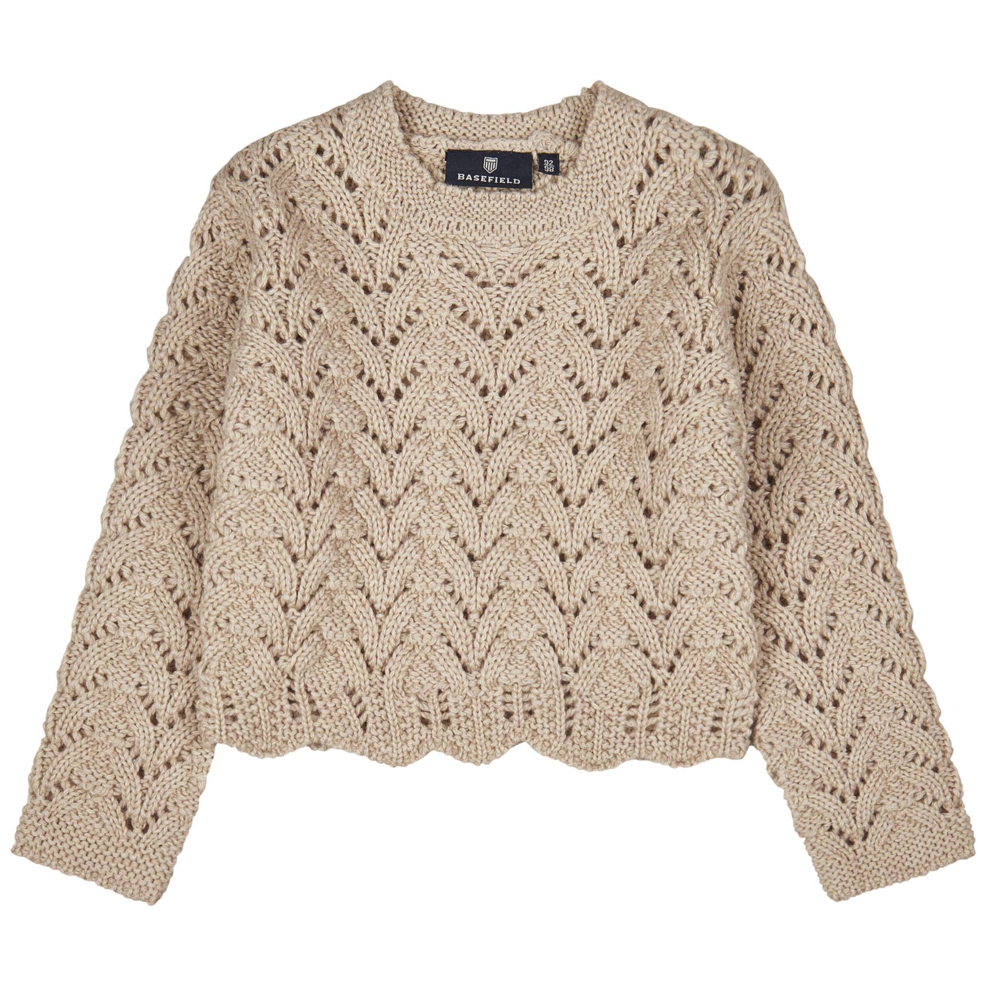 BASEFIELD - Md.-Pullover taupe von BASEFIELD