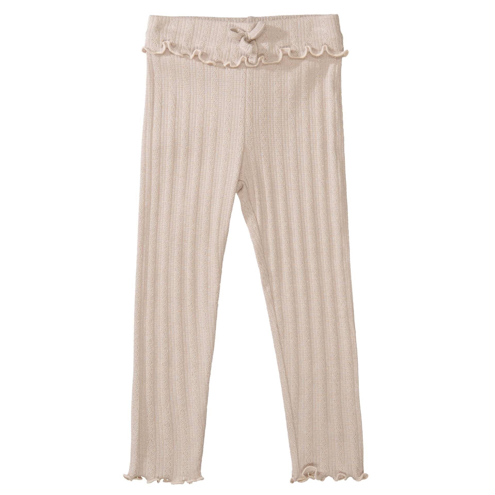 BASEFIELD - Md.-RIB Leggings cream taupe von BASEFIELD