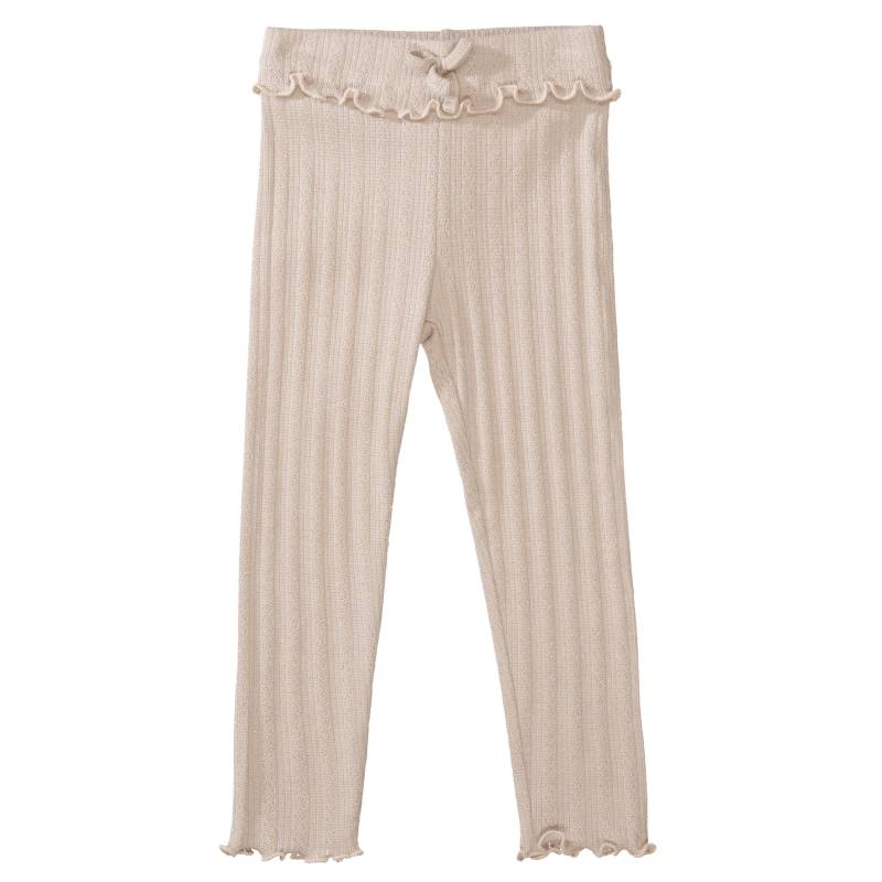 BASEFIELD - Md.-RIB Leggings cream taupe von BASEFIELD