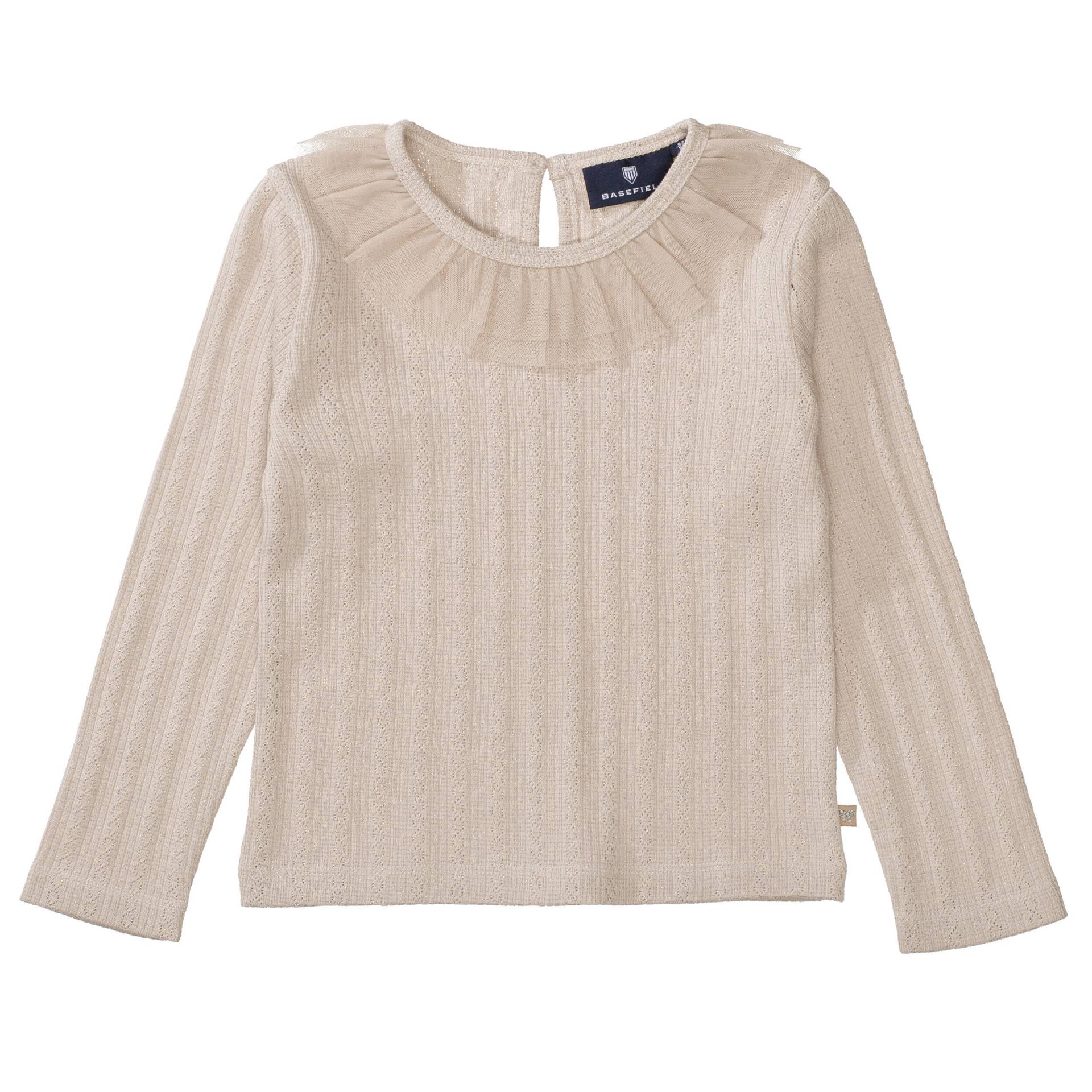 BASEFIELD - Md.-RIB Shirt cream taupe von BASEFIELD