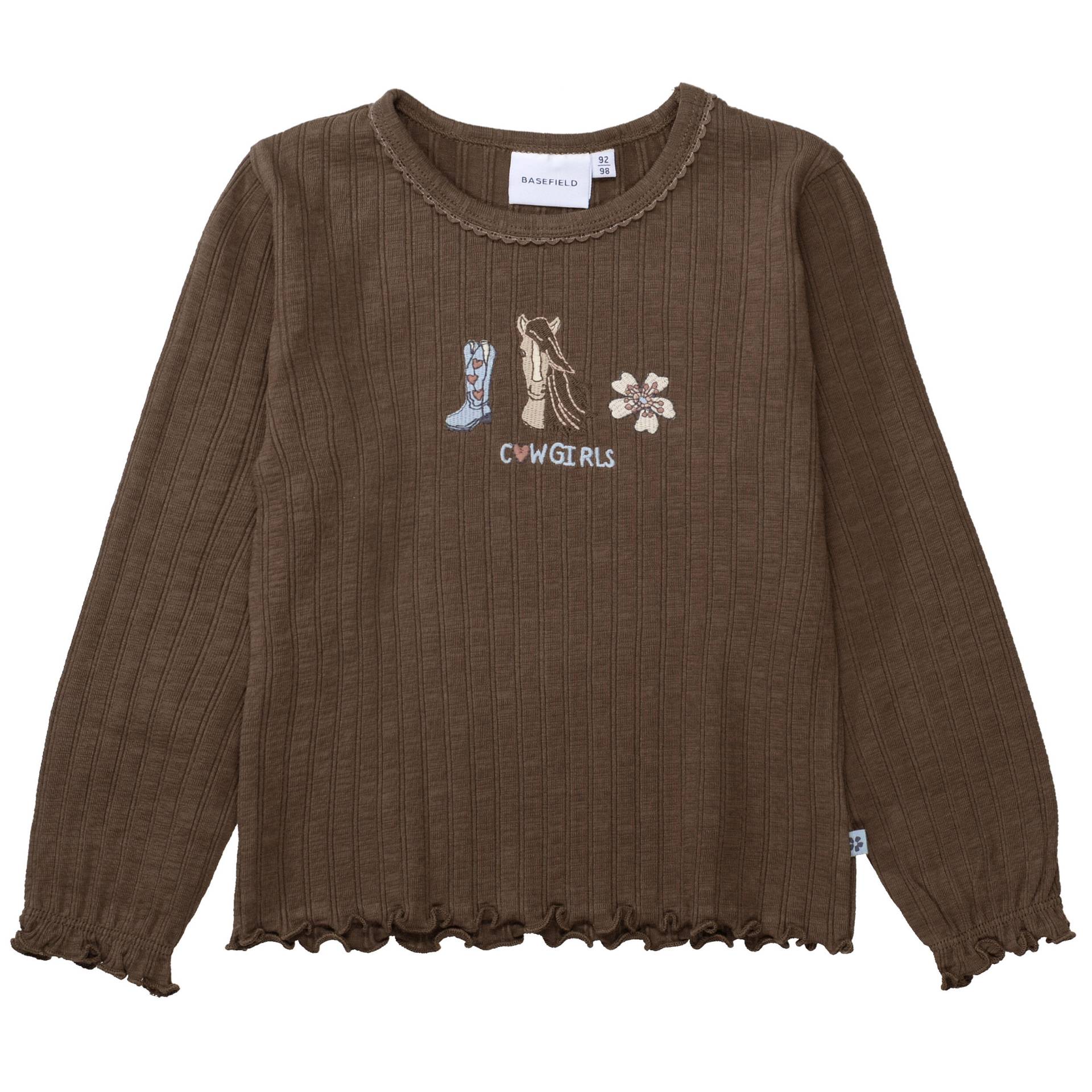 BASEFIELD - Md.-RIB Shirt hazel von BASEFIELD