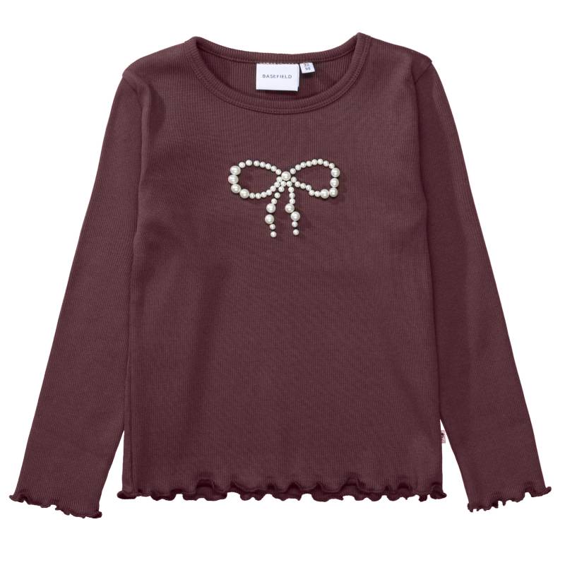 BASEFIELD - Md.-RIB Shirt red grape von BASEFIELD