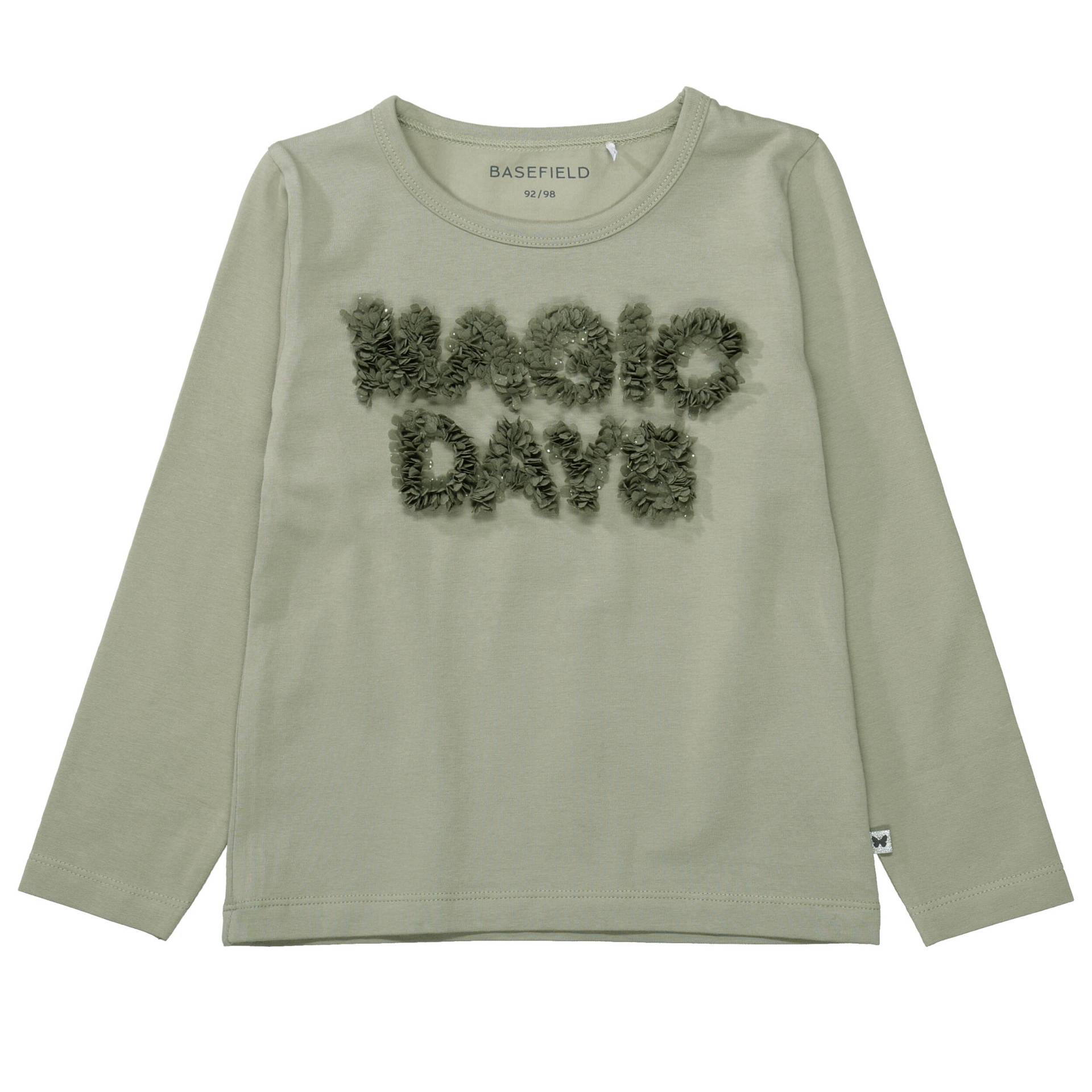 BASEFIELD - Md.-Shirt pastel olive von BASEFIELD
