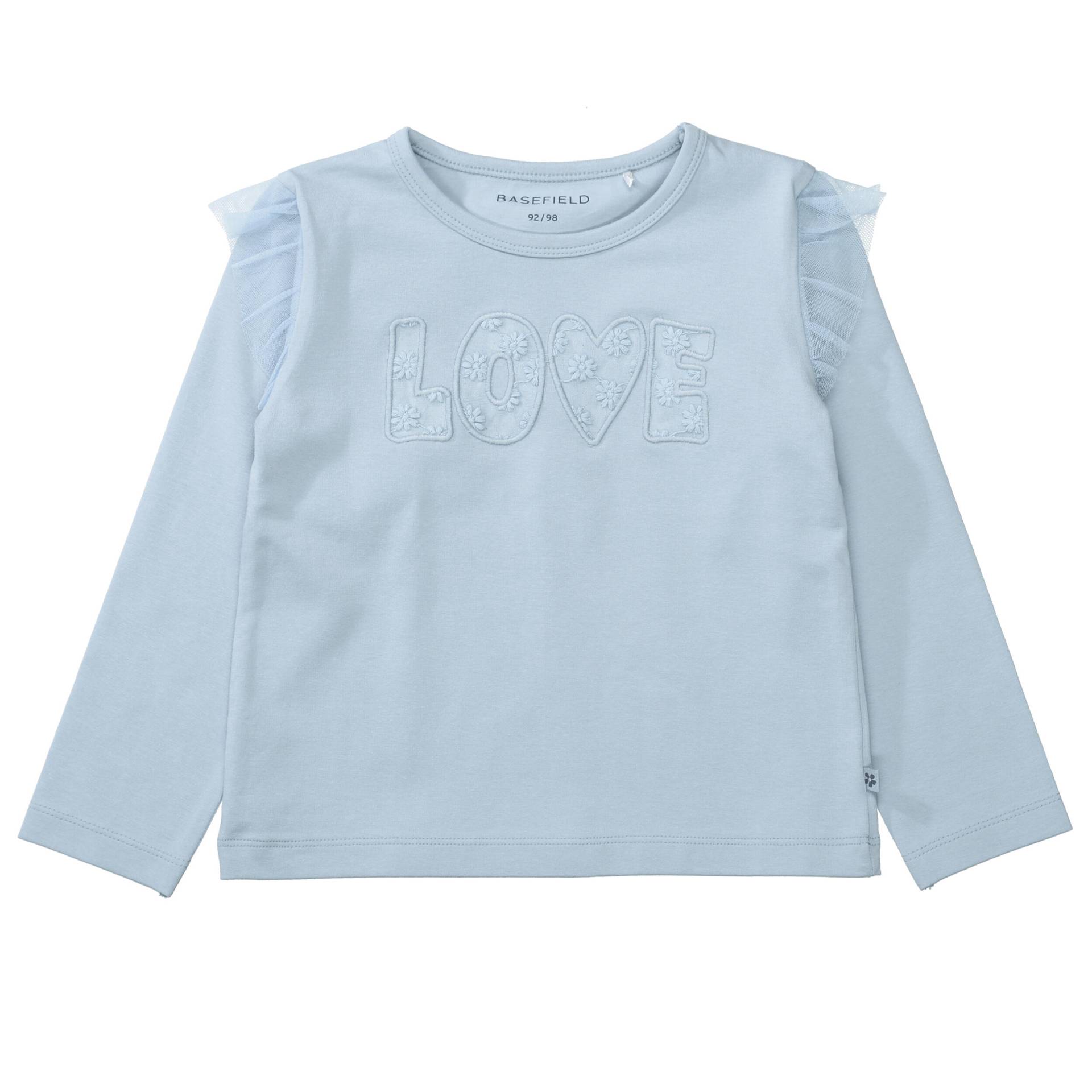 BASEFIELD - Md.-Shirt soft blue von BASEFIELD