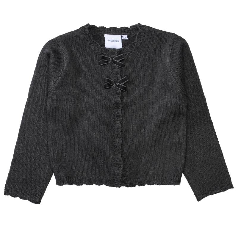 BASEFIELD - Md.-Strickjacke dark graphite mel. von BASEFIELD