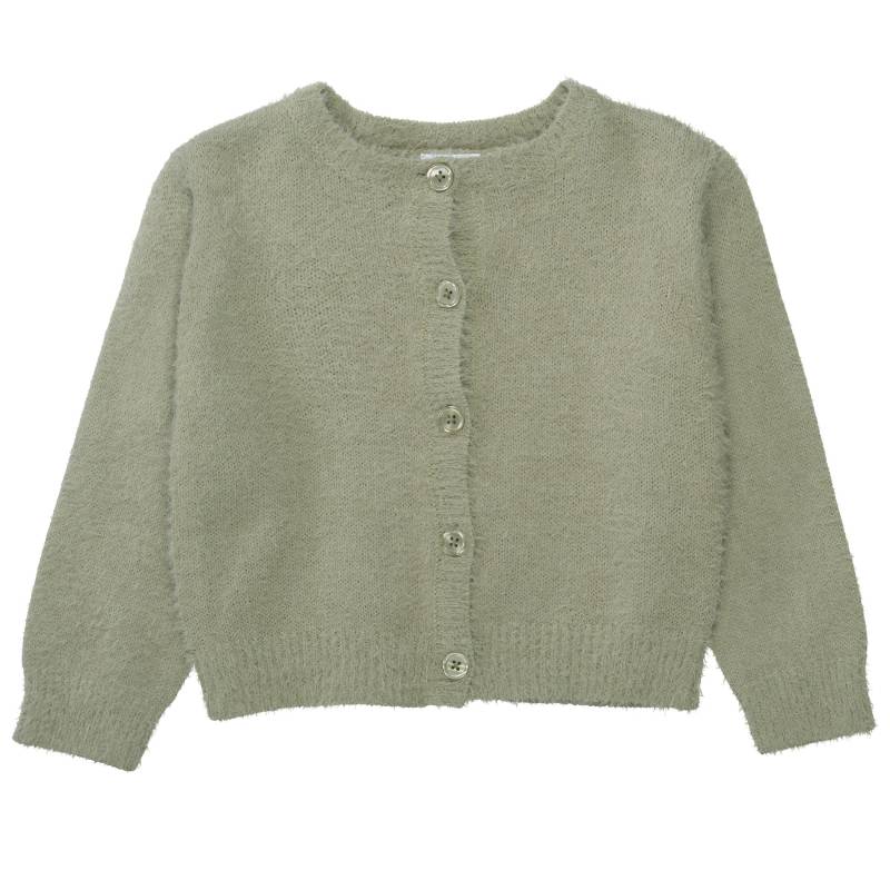 BASEFIELD - Md.-Strickjacke pastel olive von BASEFIELD