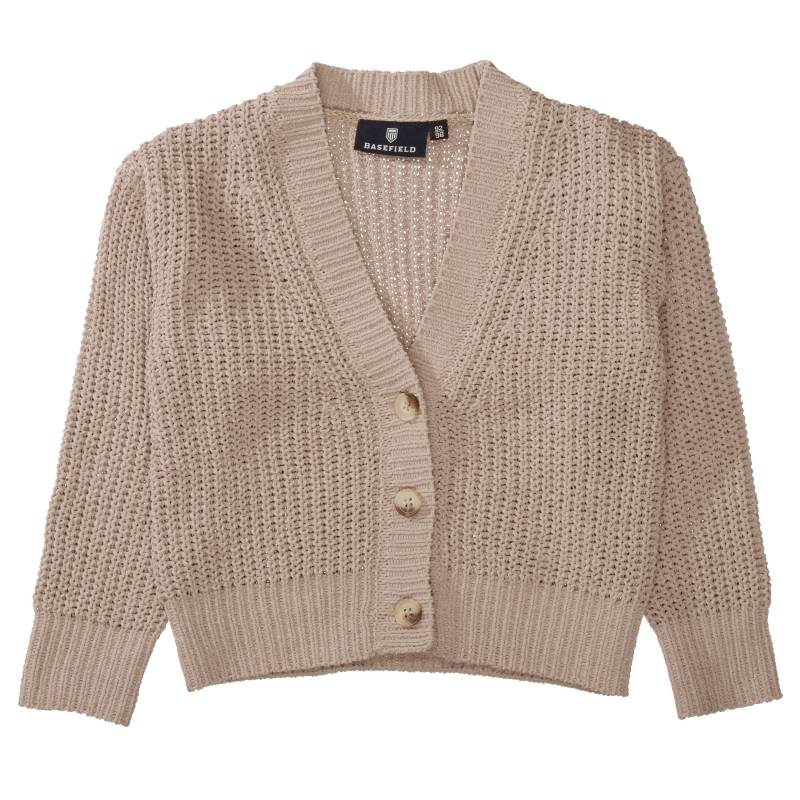 BASEFIELD - Md.-Strickjacke warm taupe von BASEFIELD