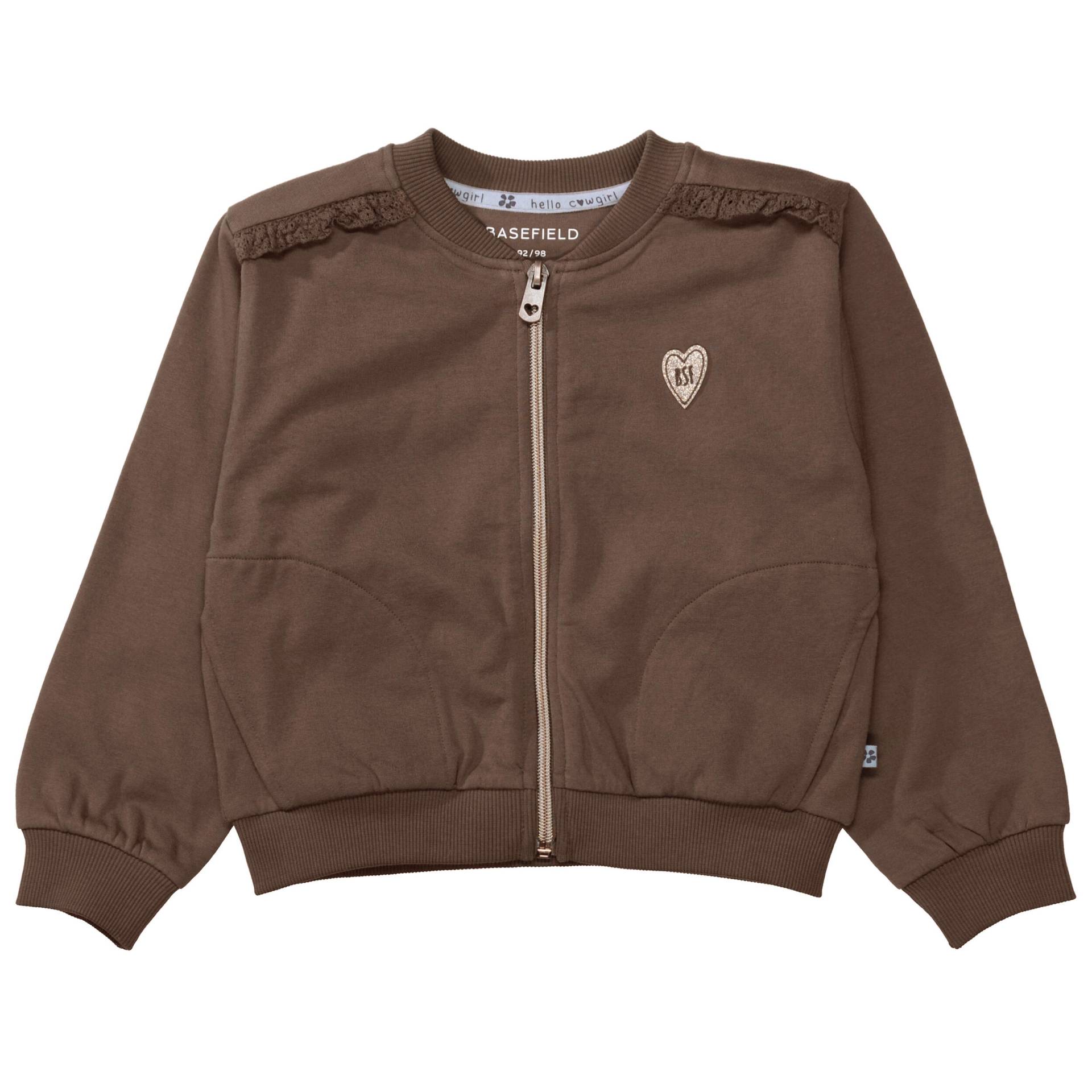 BASEFIELD - Md.-Sweatjacke hazel von BASEFIELD