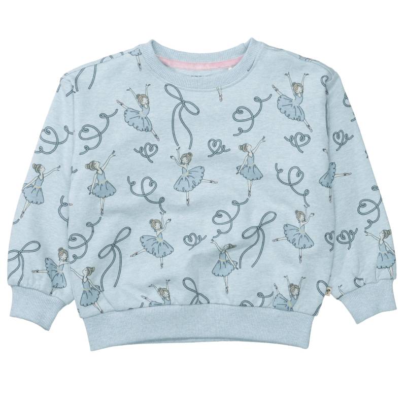 BASEFIELD - Md.-Sweatshirt air blue mel. aop von BASEFIELD