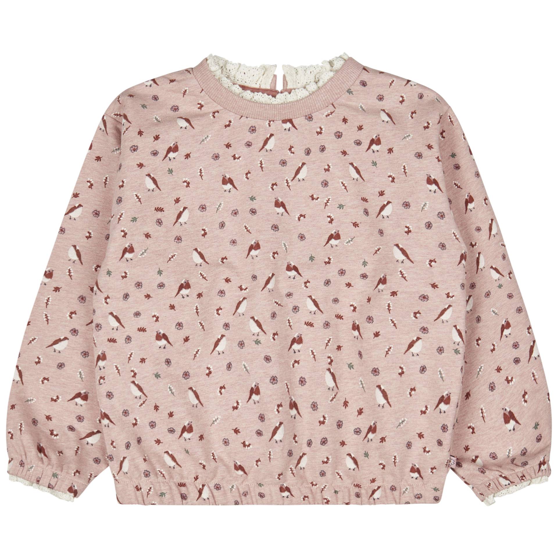 BASEFIELD - Md.-Sweatshirt blush mel. aop von BASEFIELD