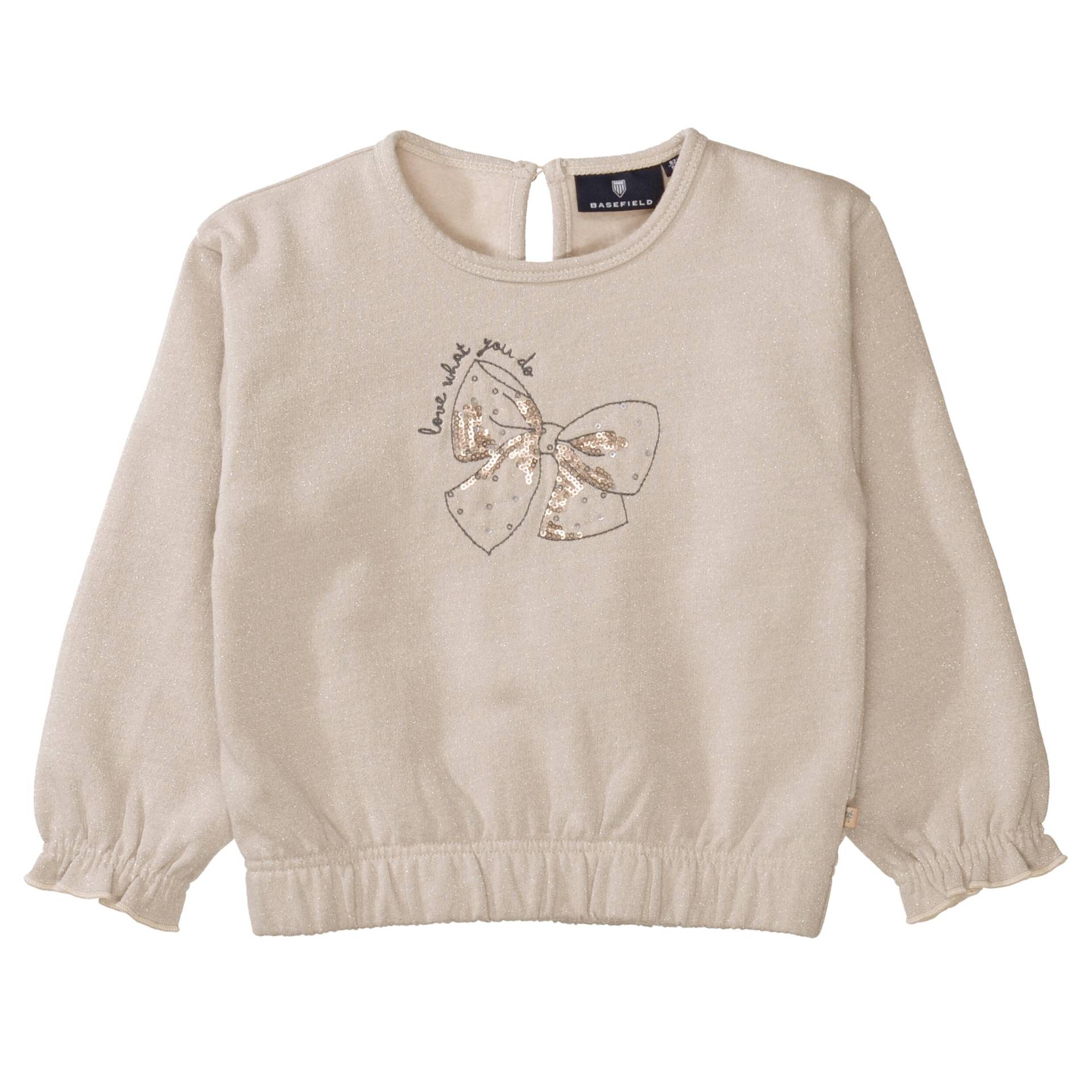BASEFIELD - Md.-Sweatshirt cream taupe von BASEFIELD