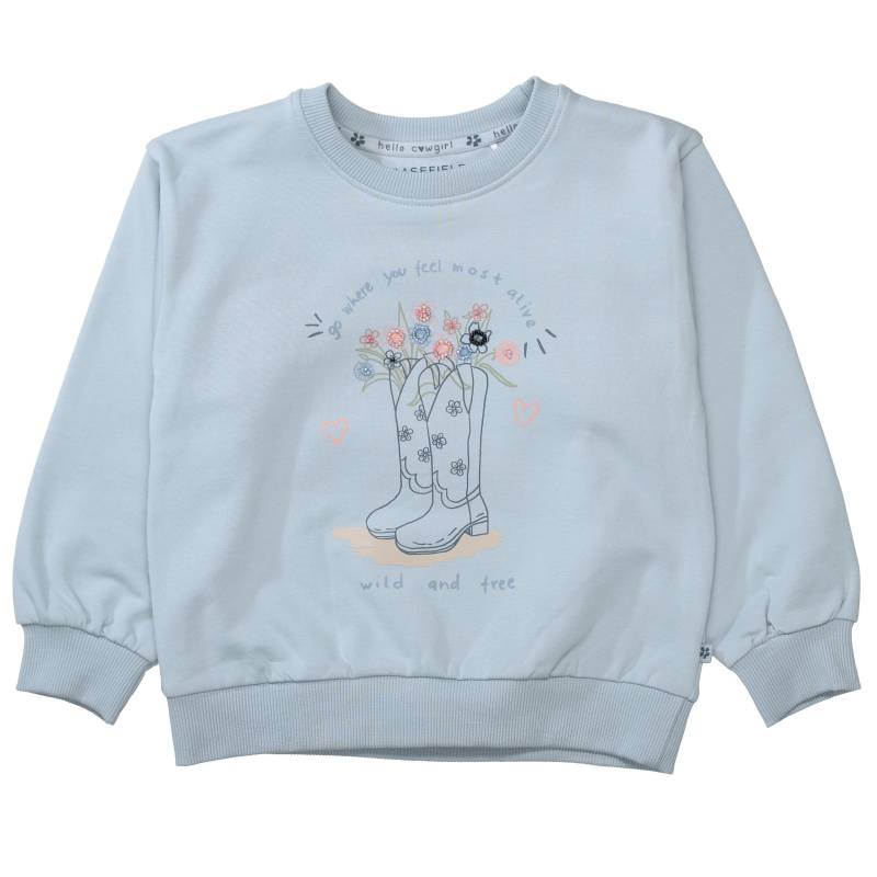 BASEFIELD - Md.-Sweatshirt soft blue von BASEFIELD