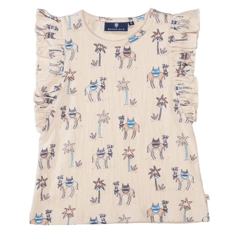 BASEFIELD - Md.-T-Shirt champagner aop von BASEFIELD