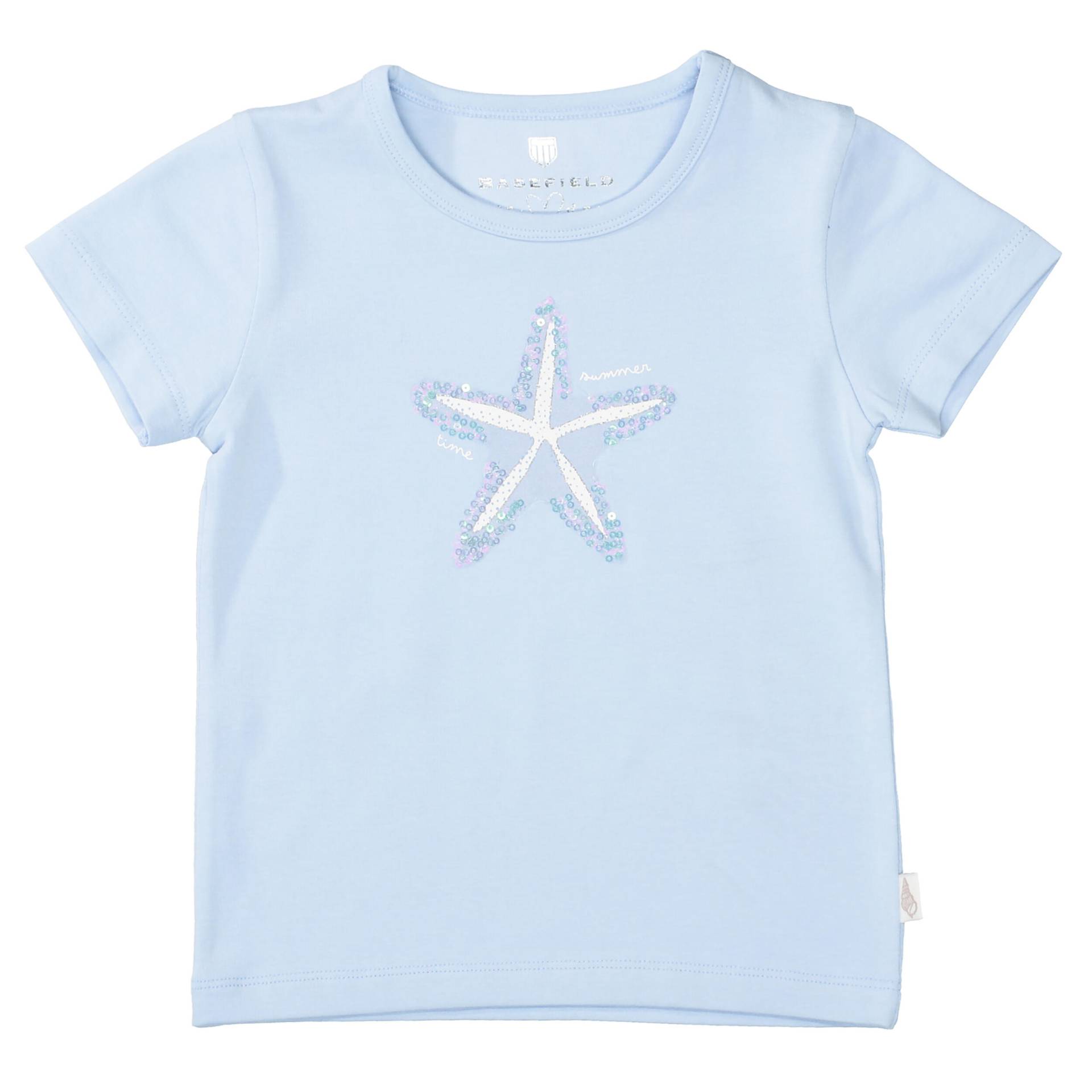 BASEFIELD - Md.-T-Shirt pastel blue von BASEFIELD