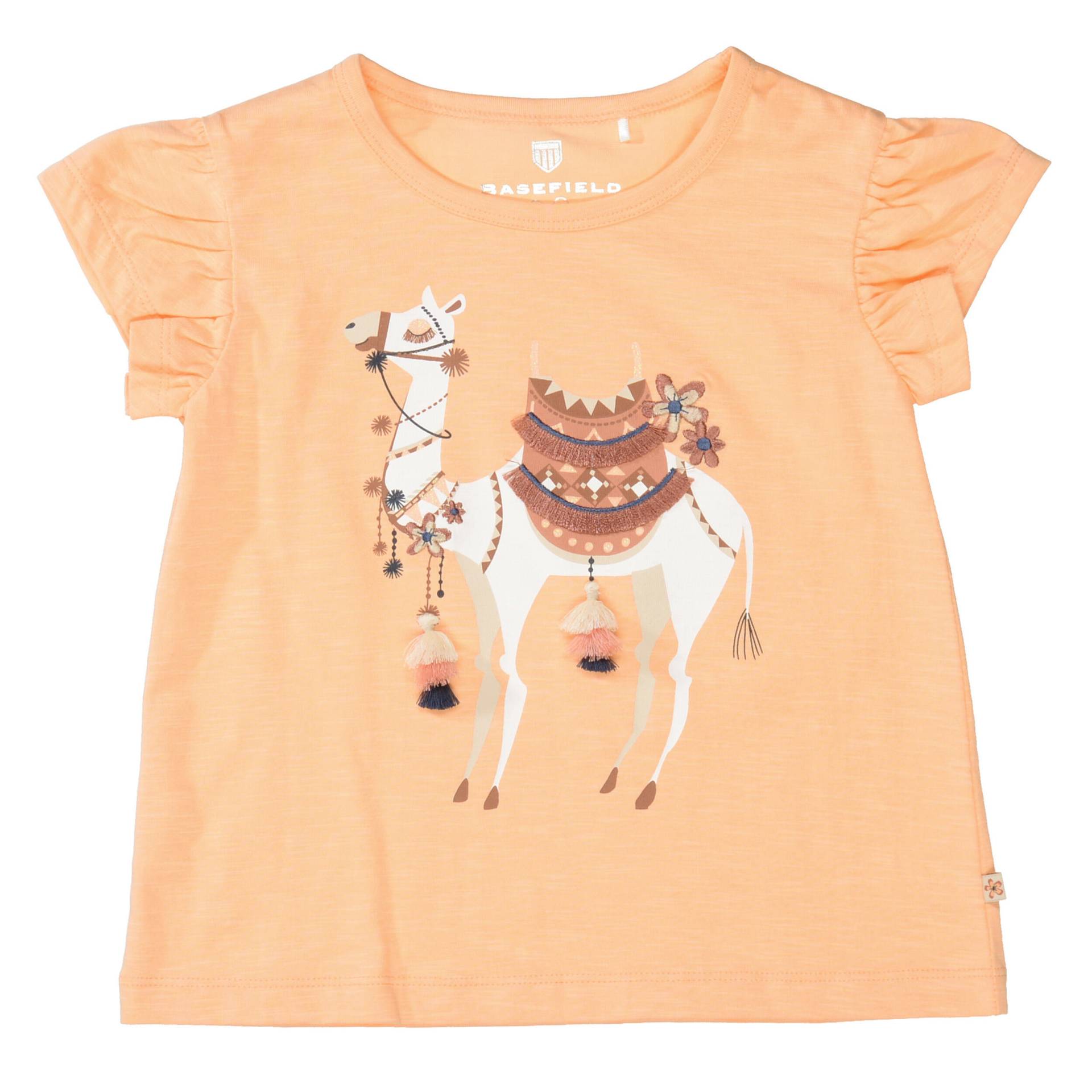 BASEFIELD - Md.-T-Shirt soft apricot von BASEFIELD