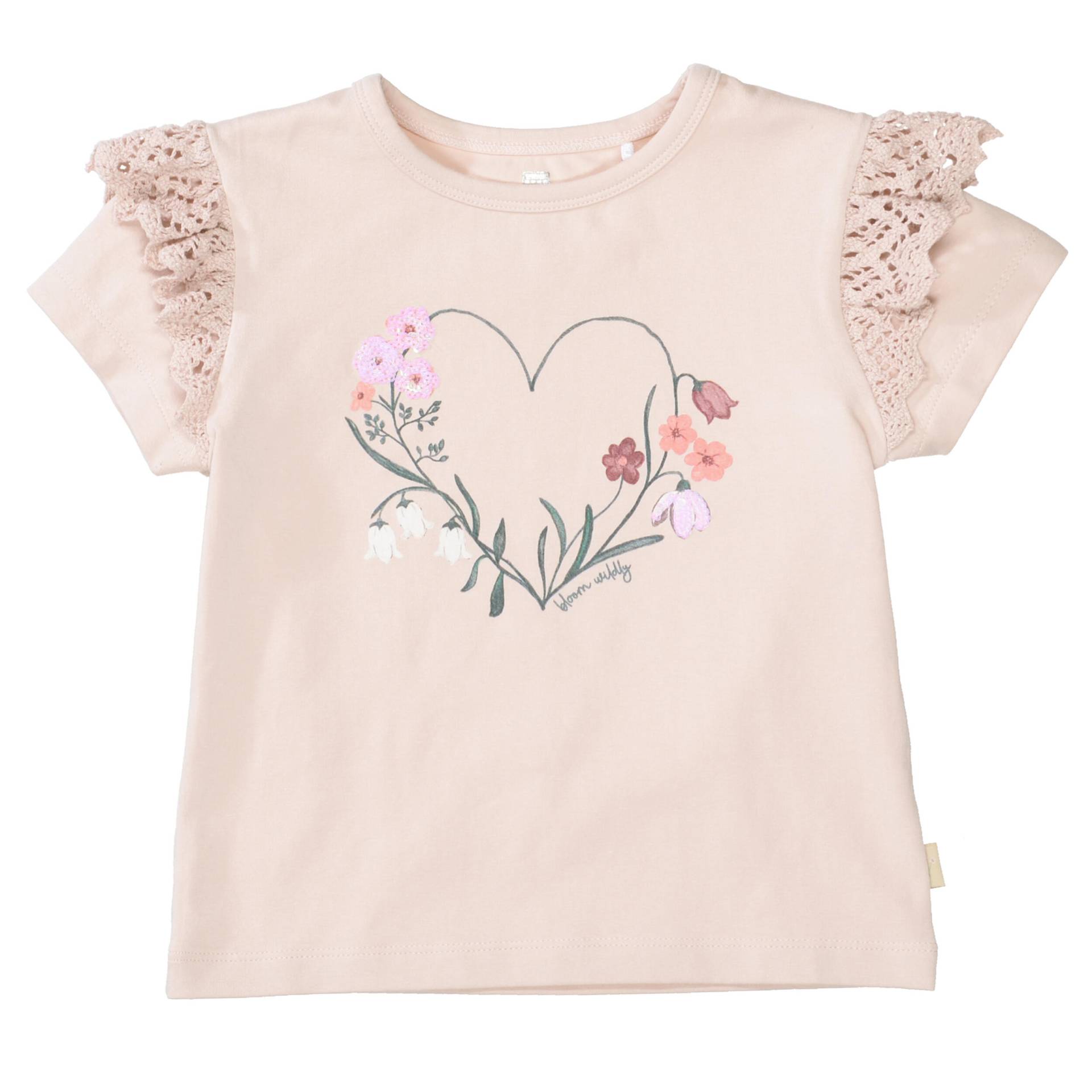 BASEFIELD - Md.-T-Shirt soft blush von BASEFIELD